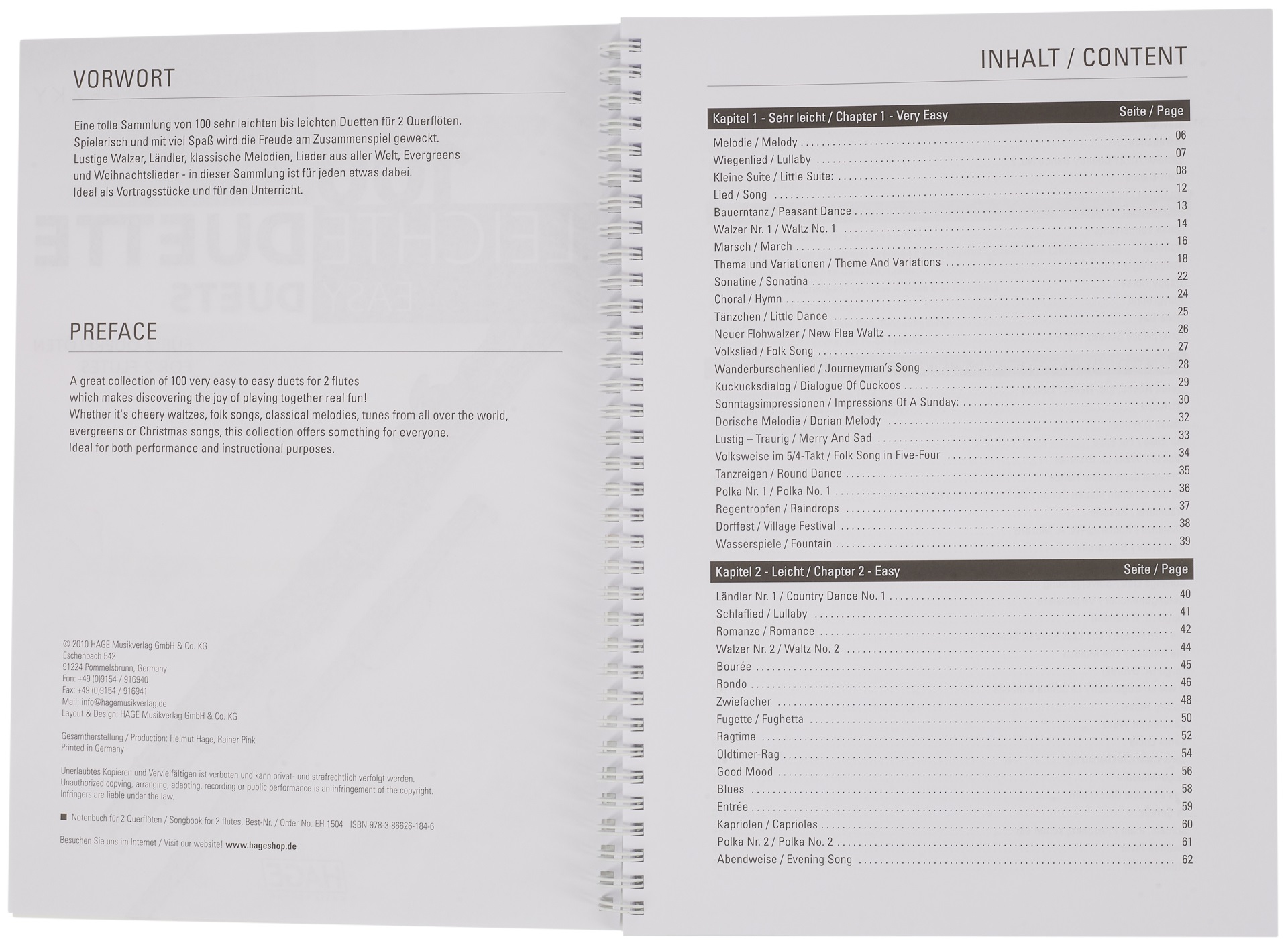 MS 100 Easy duets for 2 transverse flutes (obrázek 3)