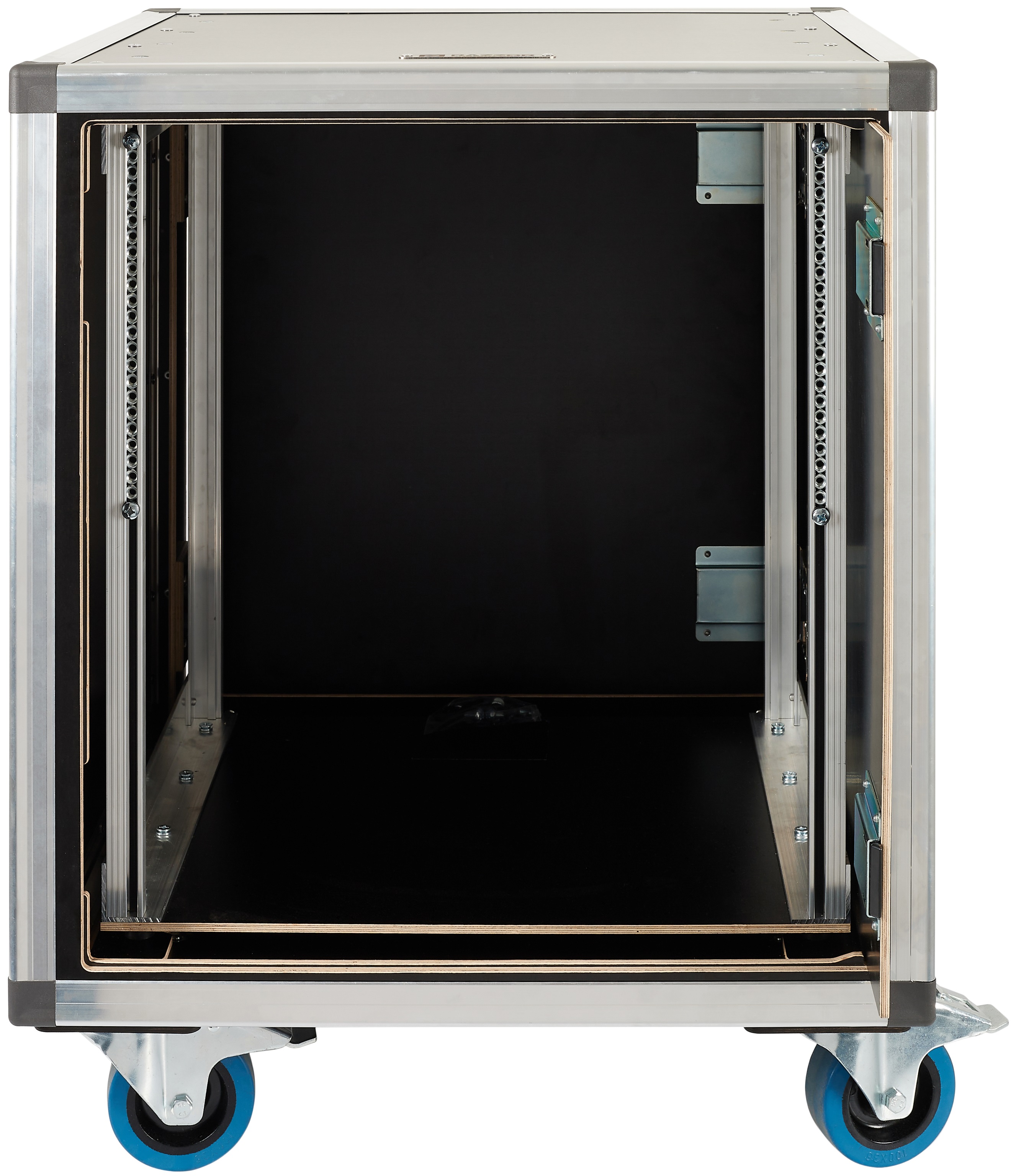 Razzor Cases FUSION 12U sliding door rack 415 odpružený s kolečky (obrázek 5)