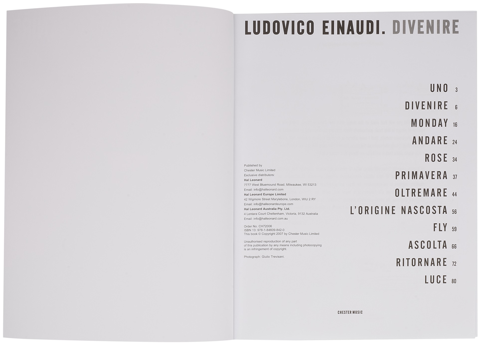 MS Ludovico Einaudi DIVENIRE SOLO PIANO (obrázek 3)