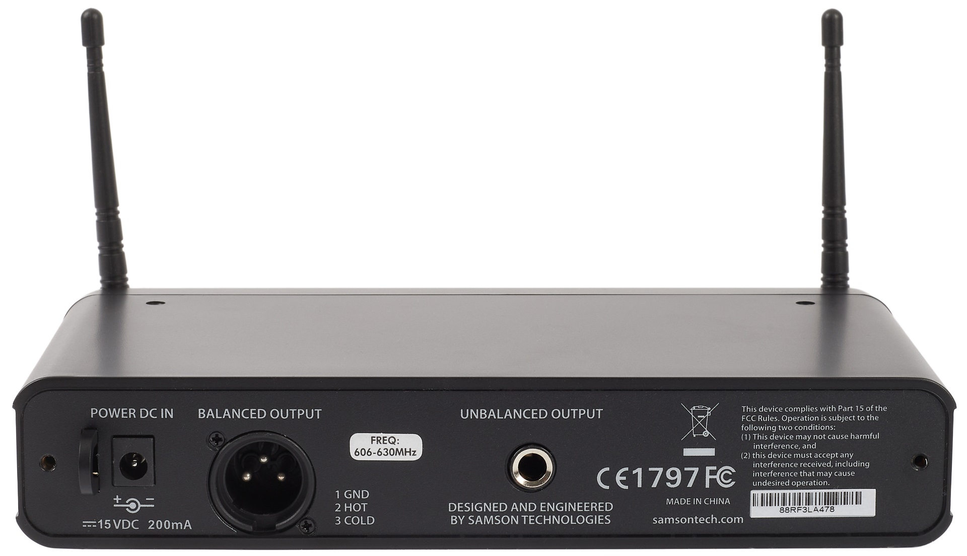 Samson Concert 88 Presentation F (obrázek 5)