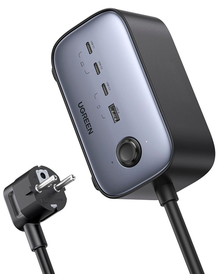 Levně Ugreen 60167 DigiNest Pro (3 AC outlets + 100W 3C1A)