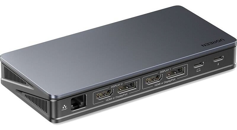 Levně Ugreen USB-C Multifunkční dokovací stanice 9v1