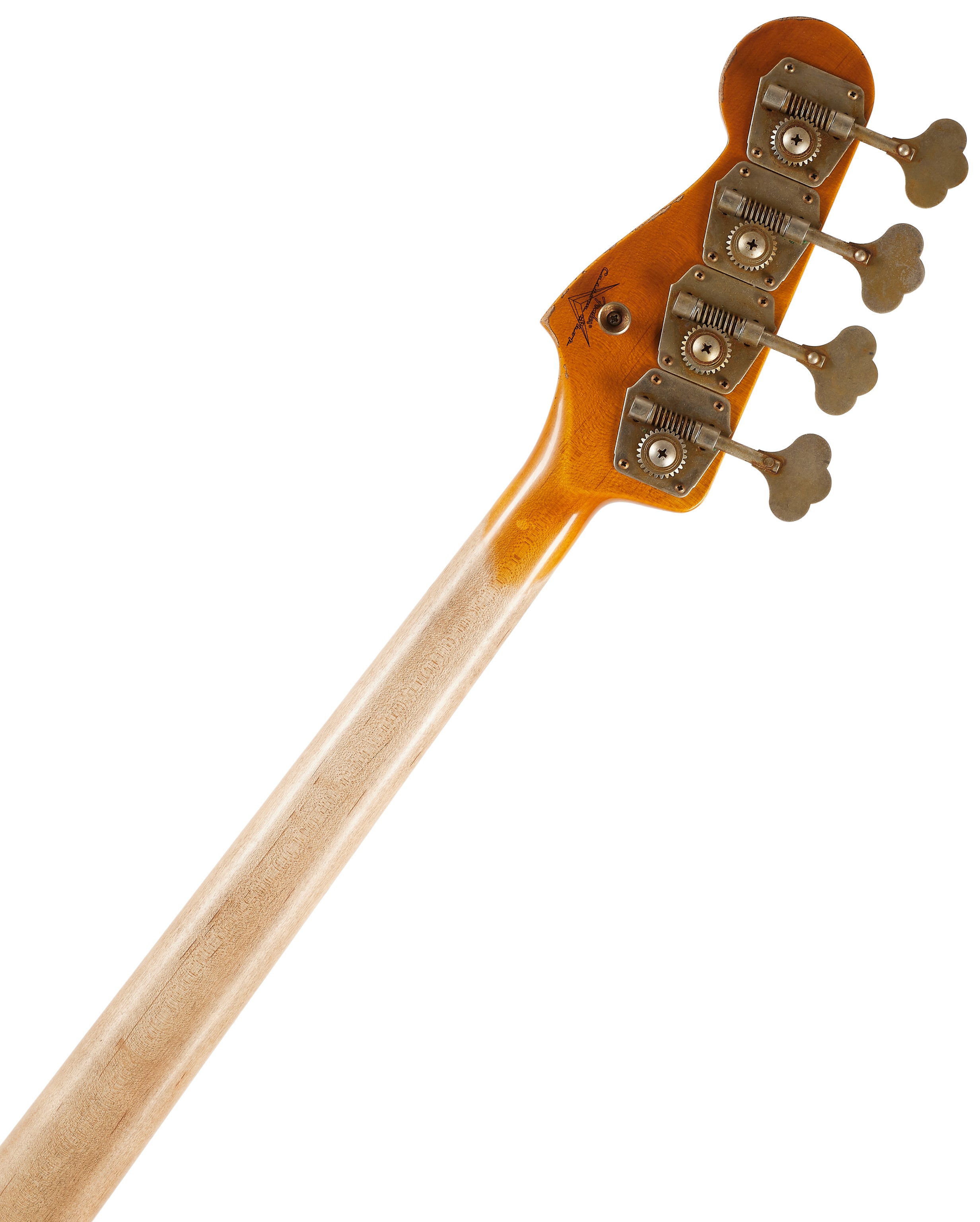 Fender Custom Shop 61 Jazz Bass Heavy Relic Shoreline Gold (obrázek 5)
