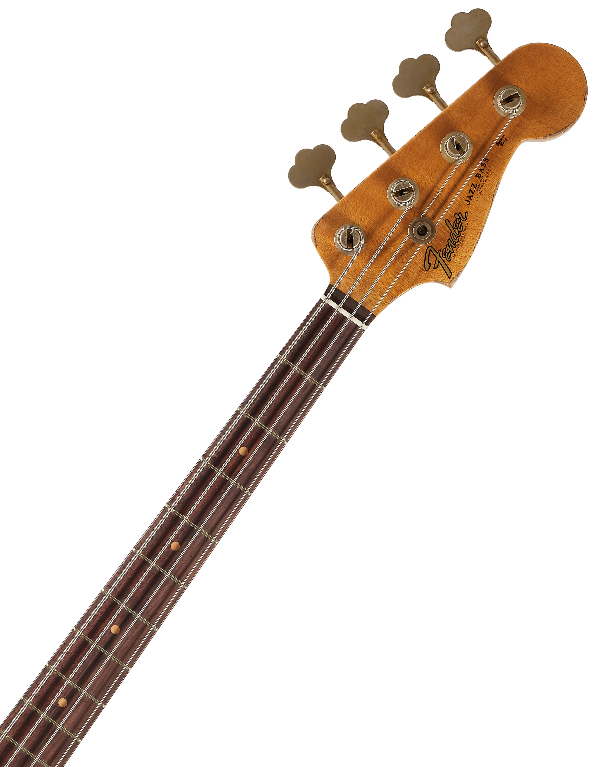 Fender Custom Shop 61 Jazz Bass Heavy Relic 3-Color Sunburst (obrázek 4)