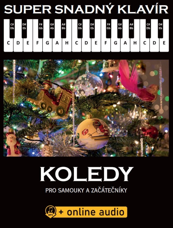 Levně KN Super Snadný Klavír: Koledy pro samouky a začátečníky (+online audi