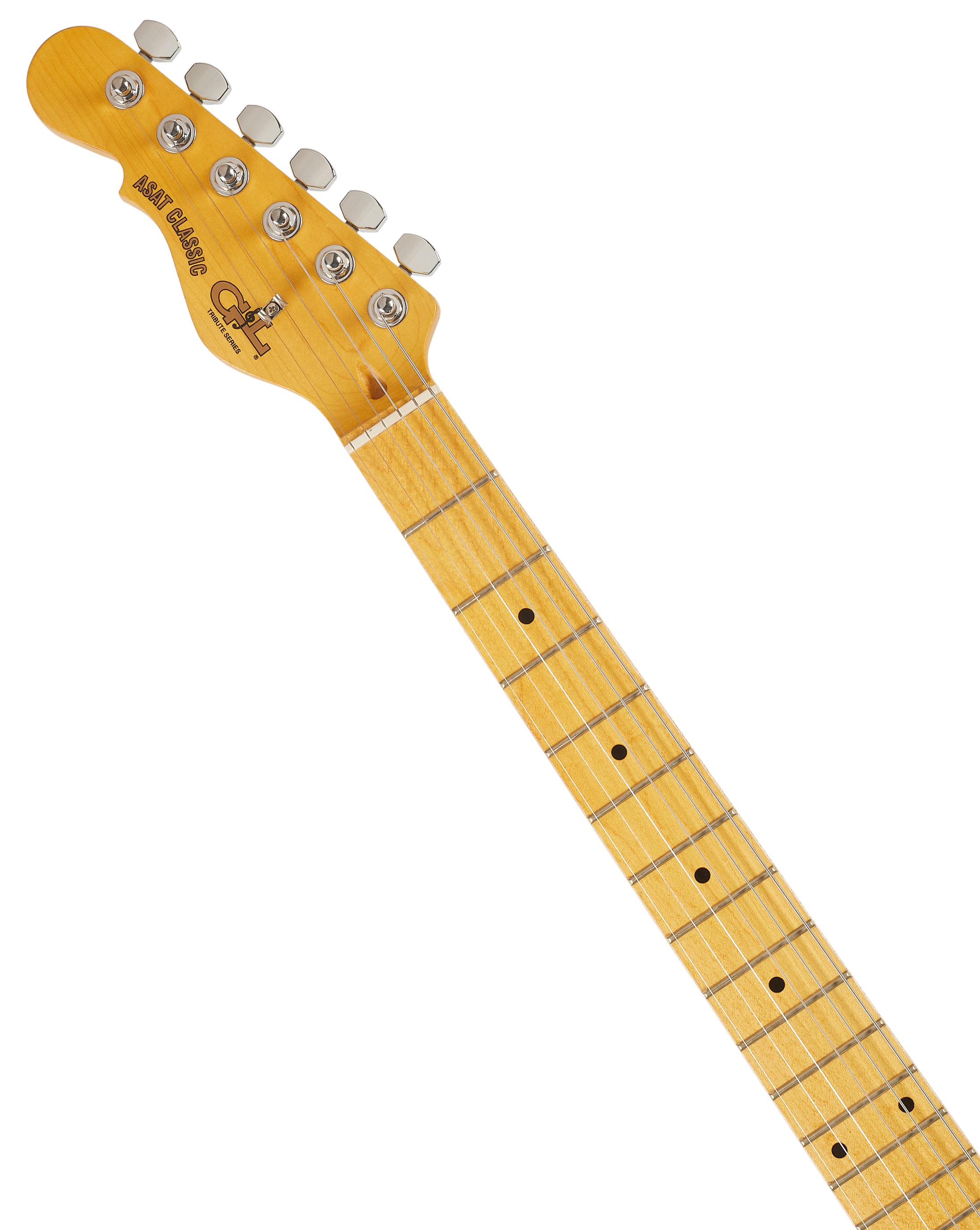 G&L Tribute ASAT Classic Lefty 3-Tone Sunburst MP (obrázek 4)