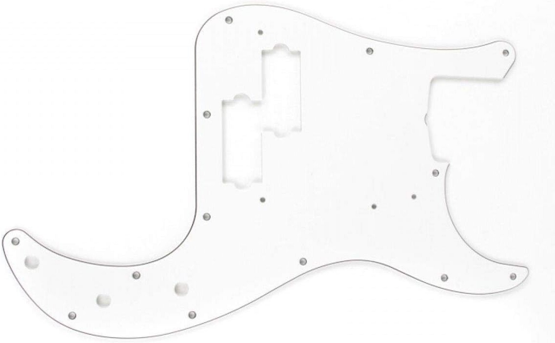 Levně Fender Pickguard, Precision Bass®, 13 Hole, W/B/W, 3-Ply