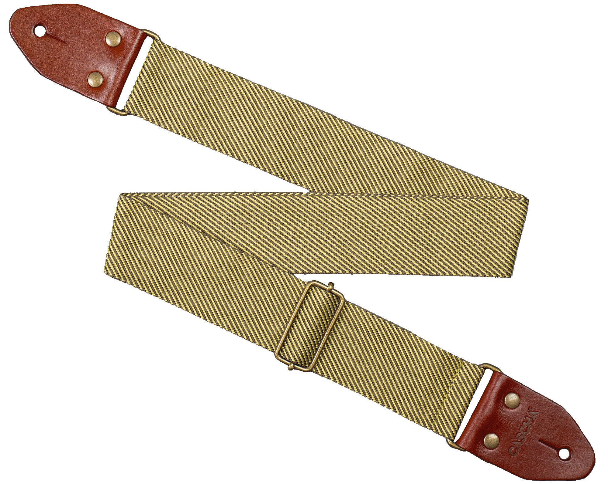 Levně Cascha CGS-CD1 Guitar Strap Cotton Classic Tweed