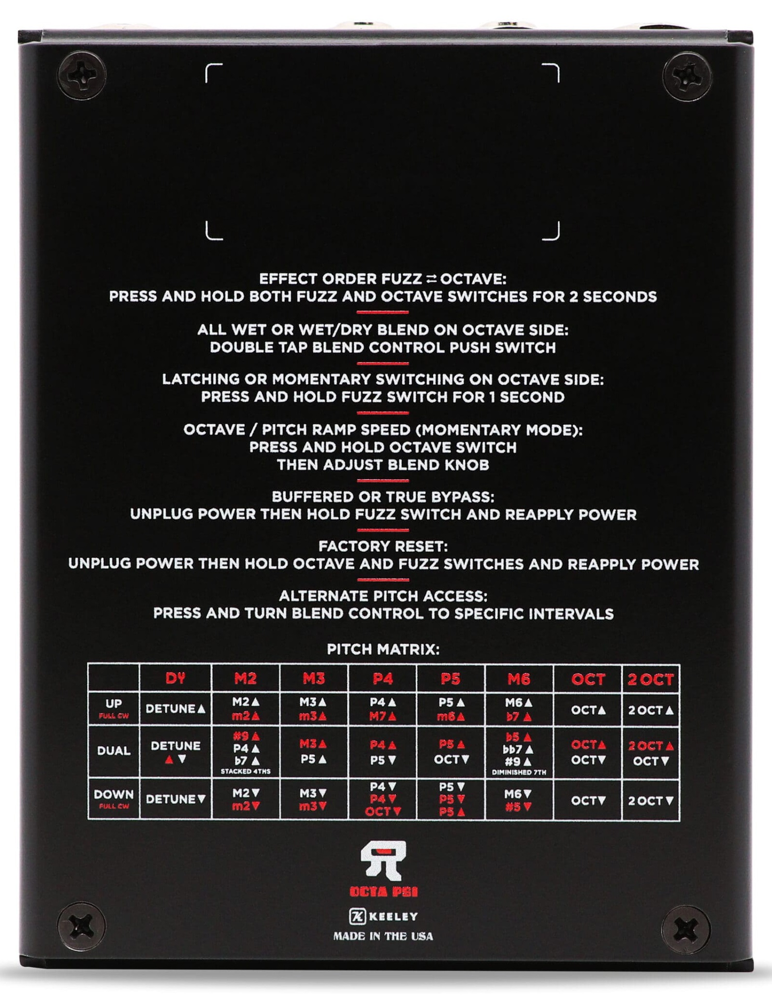Keeley Octa Psi (obrázek 4)