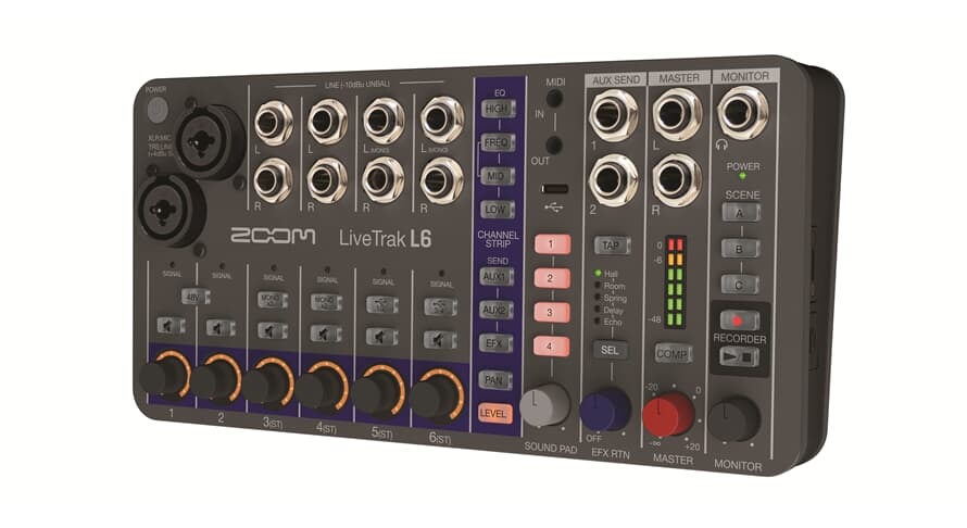 Zoom LiveTrak L-6 (obrázek 5)