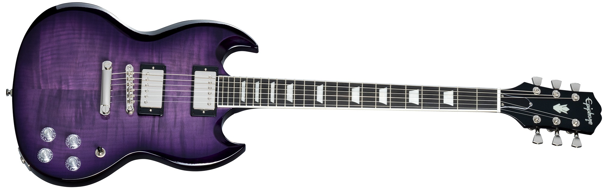 Epiphone SG Modern Figured Purple Burst