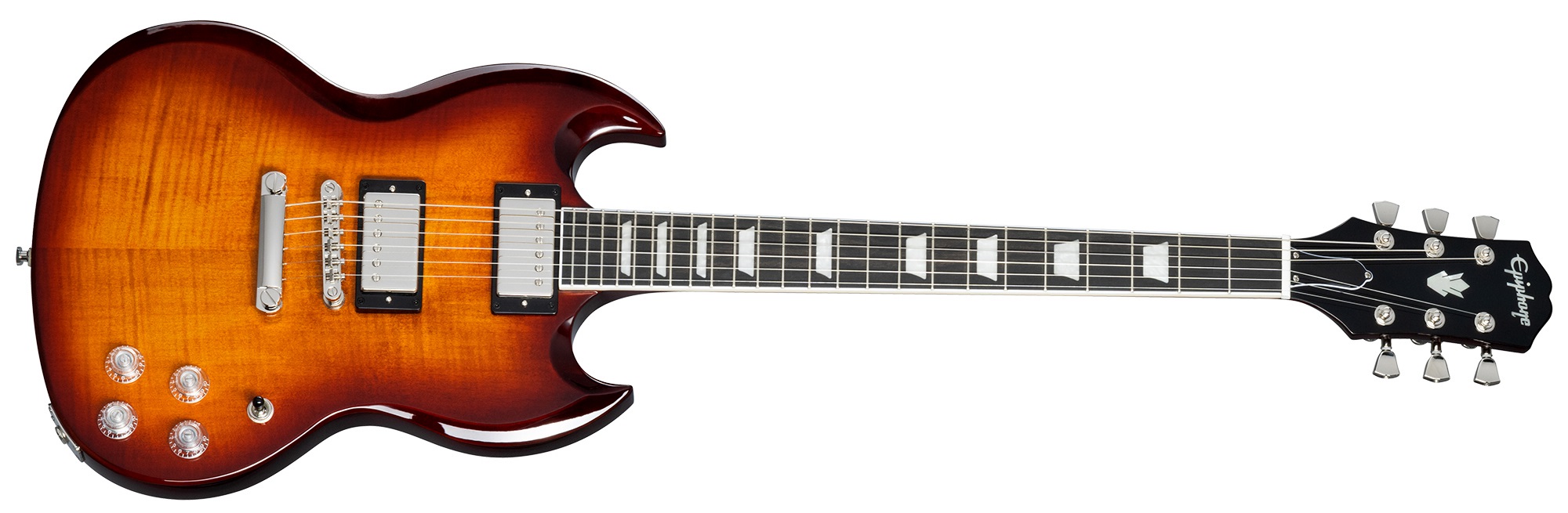Levně Epiphone SG Modern Figured Mojave Burst