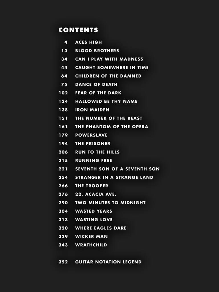 MS Iron Maiden - Guitar TAB (obrázek 7)