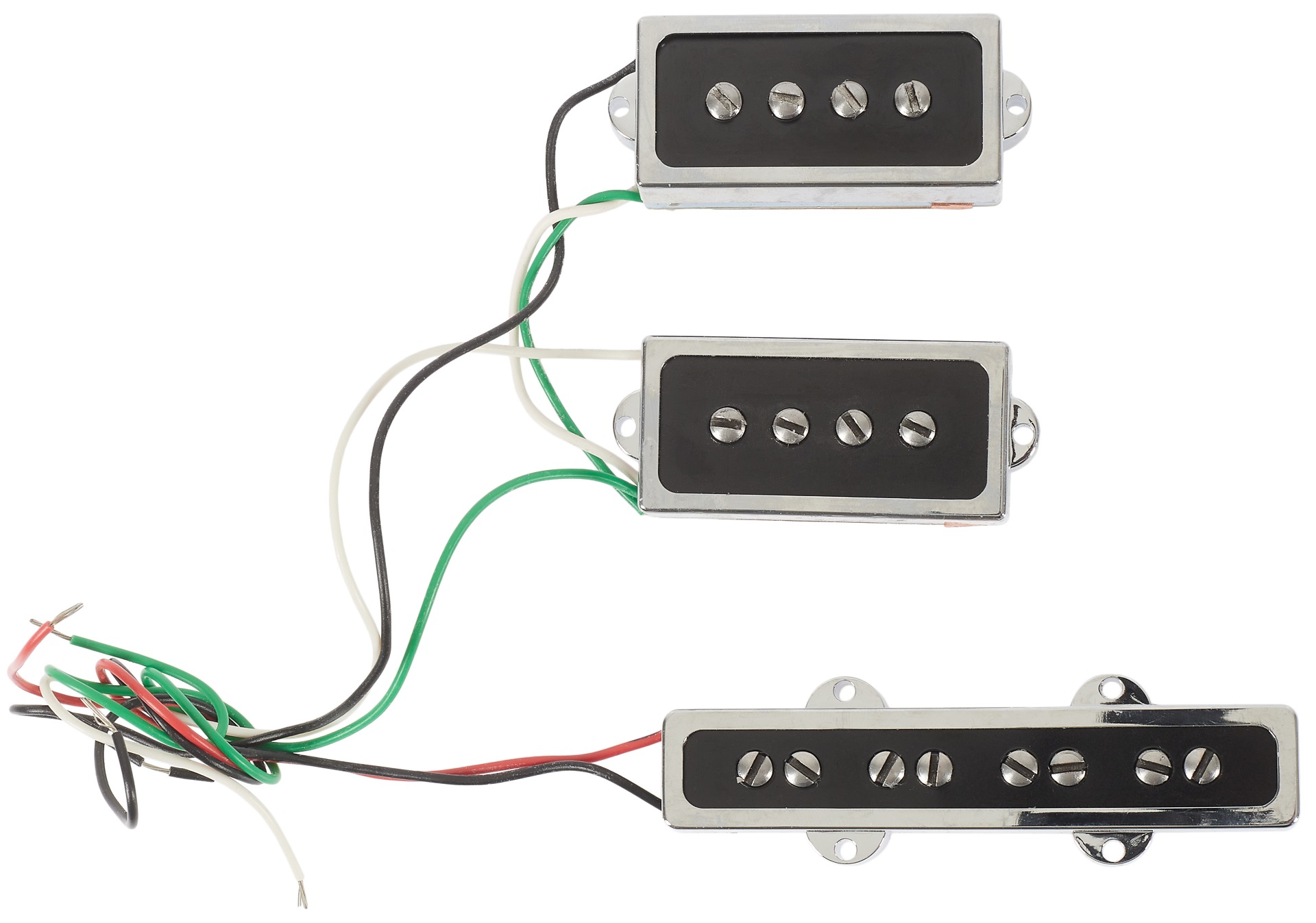 Levně Fender COBALT CHROME P/J BASS SET