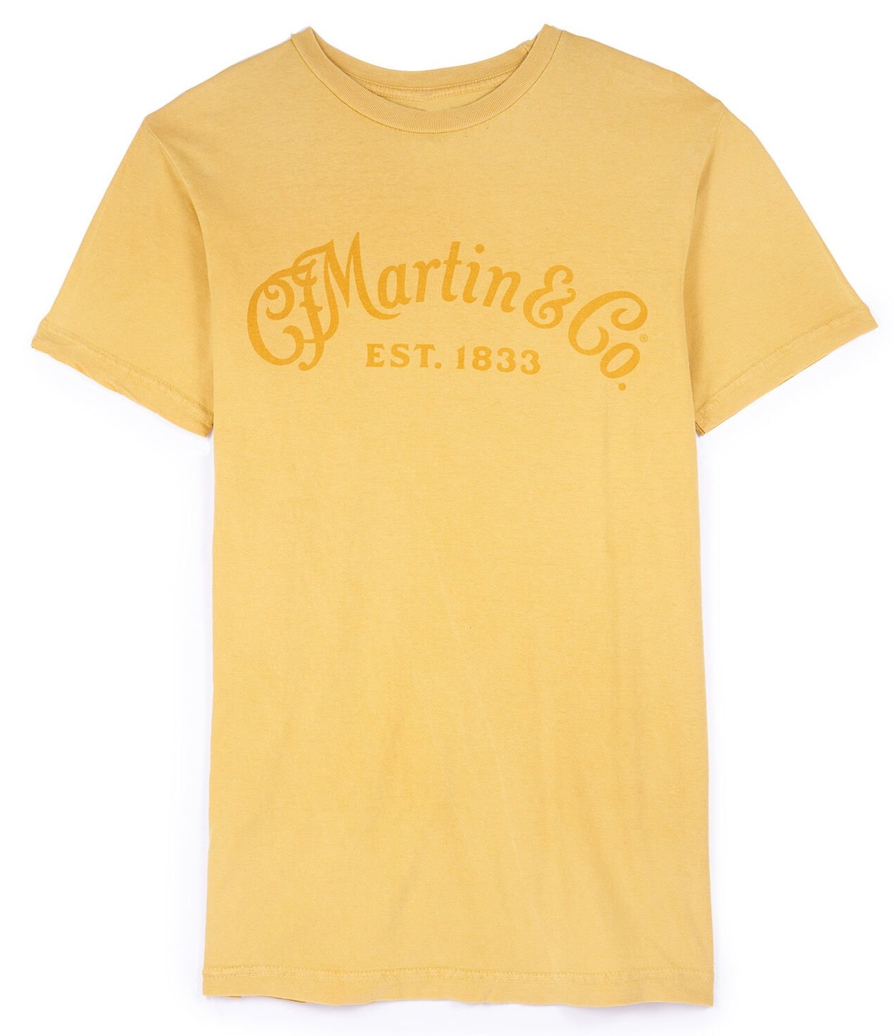 Levně Martin Men's Tee Tone on Tone Mustard S