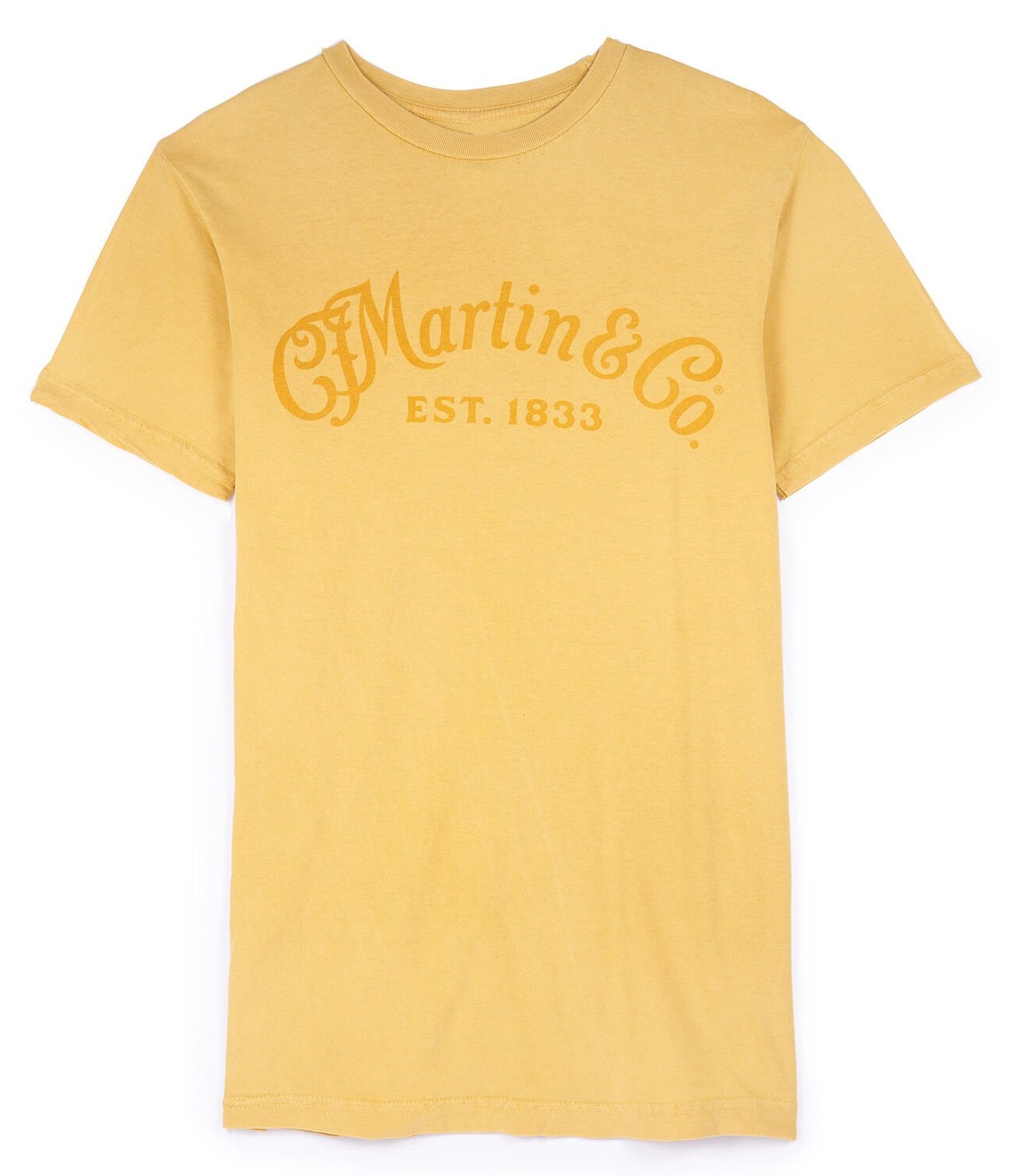 Levně Martin Men's Tee Tone on Tone Mustard M