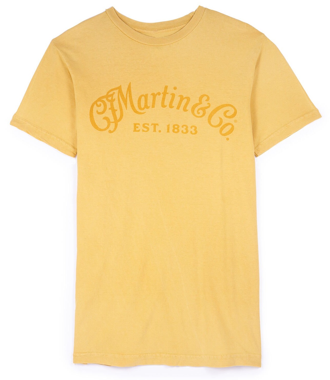 Levně Martin Men's Tee Tone on Tone Mustard 3XL