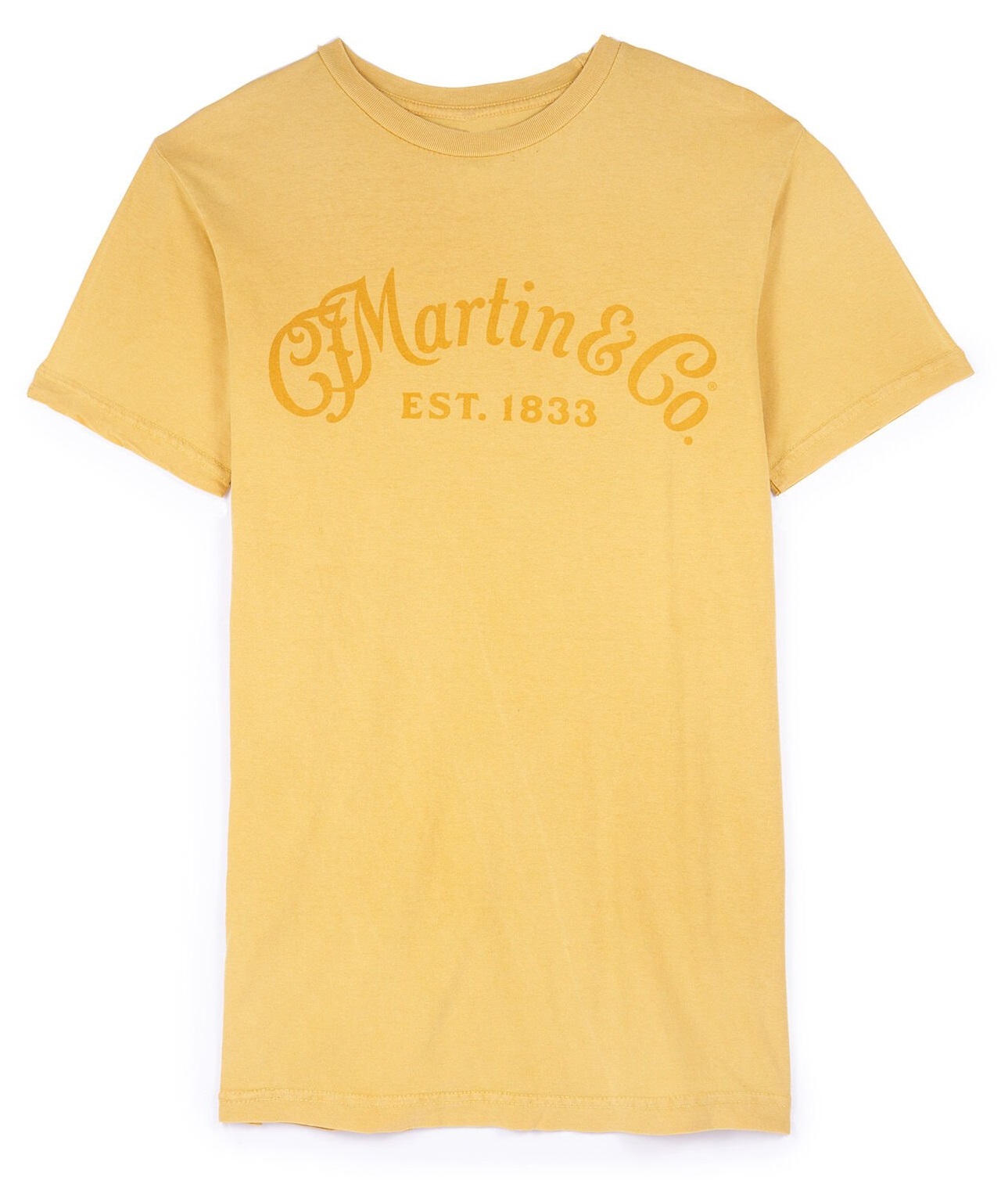 Levně Martin Men's Tee Tone on Tone Mustard XXL