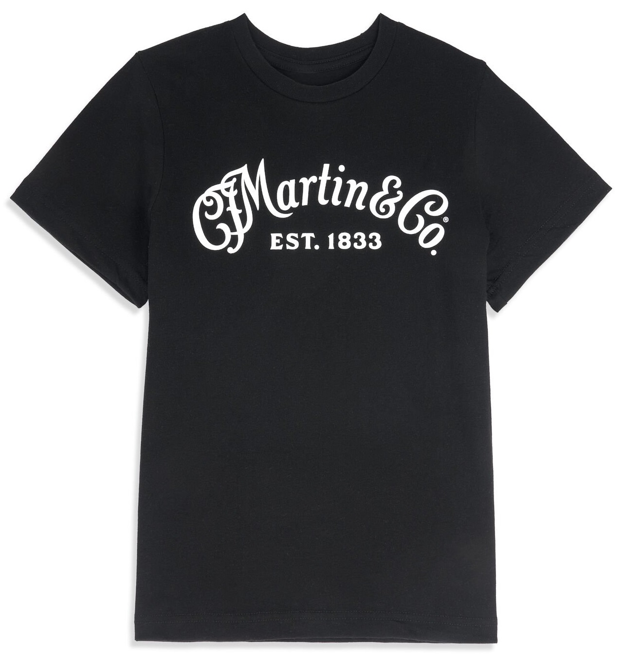 Levně Martin Youth Tee Black/White Logo XS