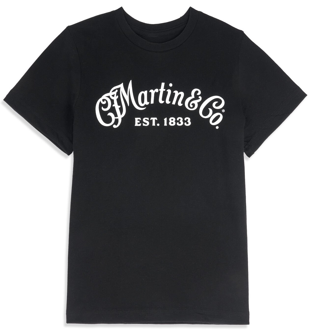 Levně Martin Youth Tee Black/White Logo XL