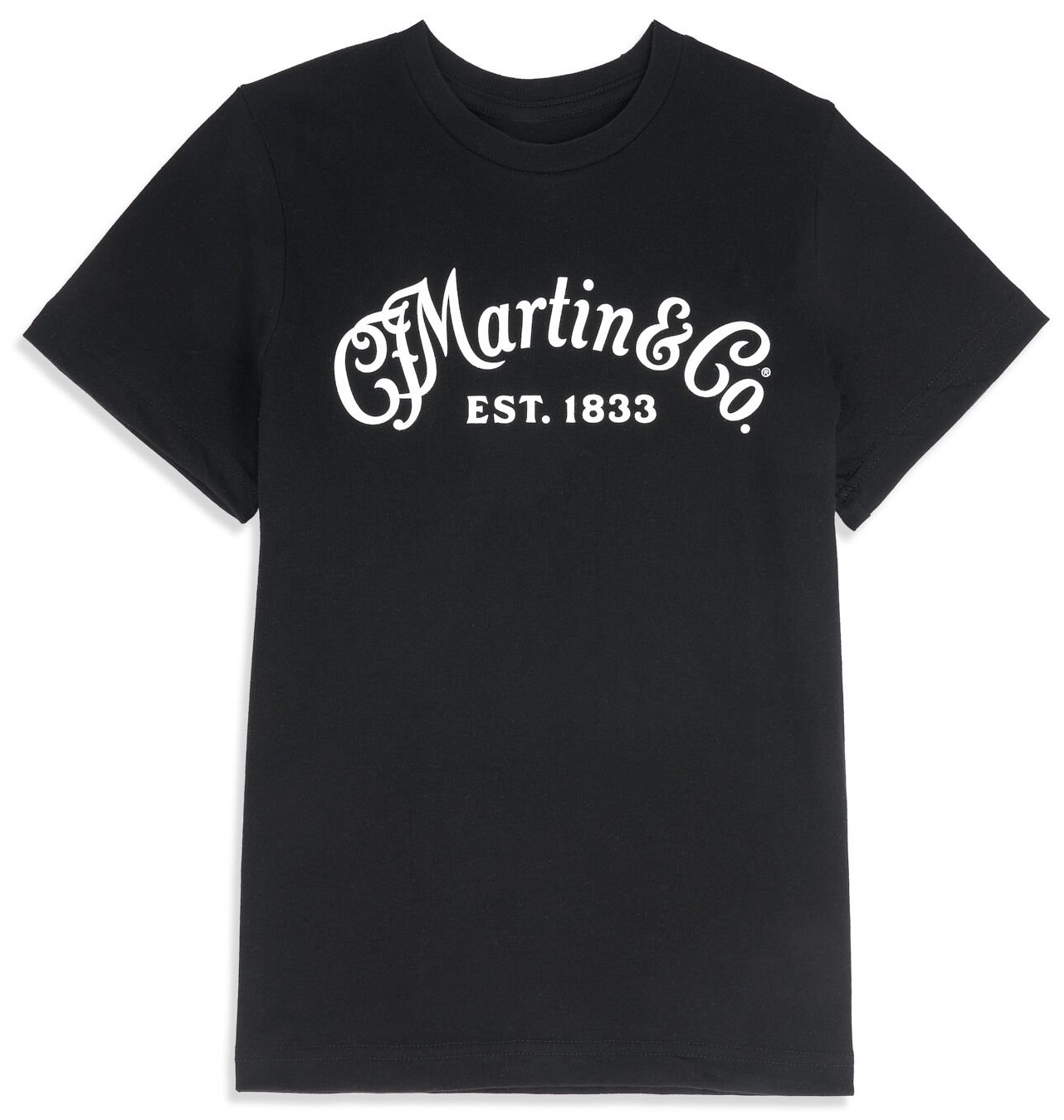 Levně Martin Youth Tee Black/White Logo M