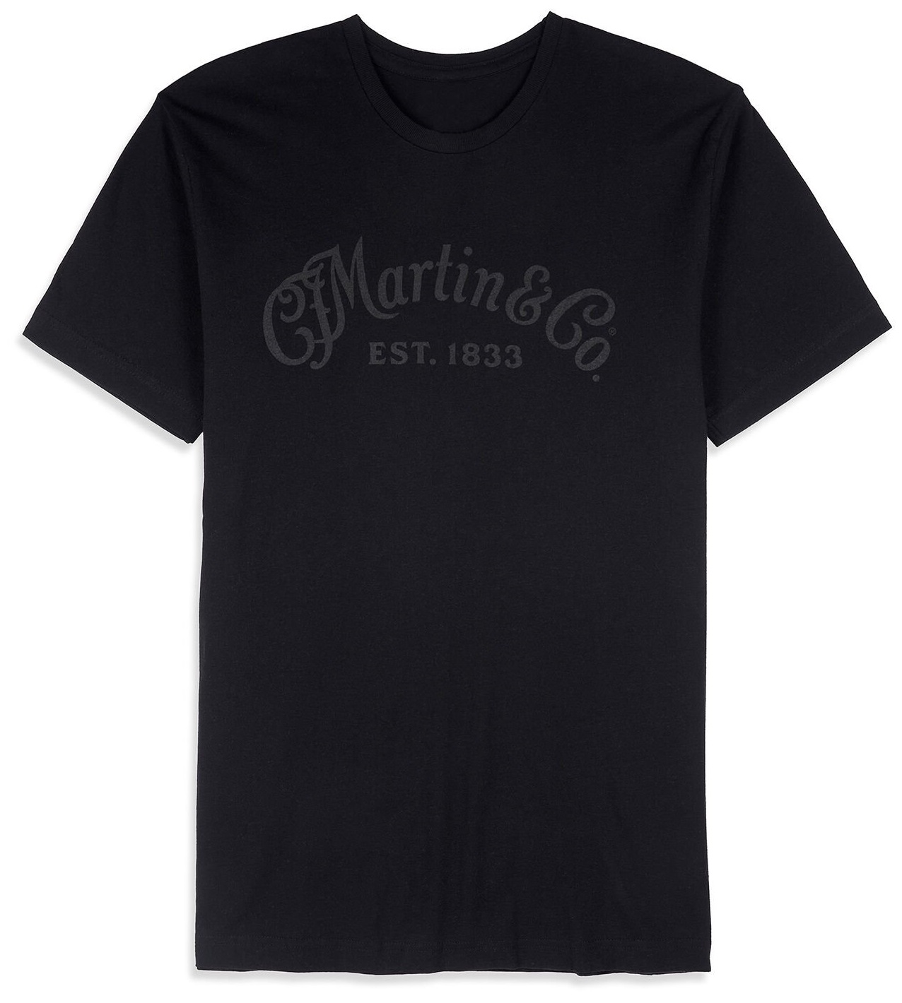 Levně Martin Men's Tee Tone on Tone Black M