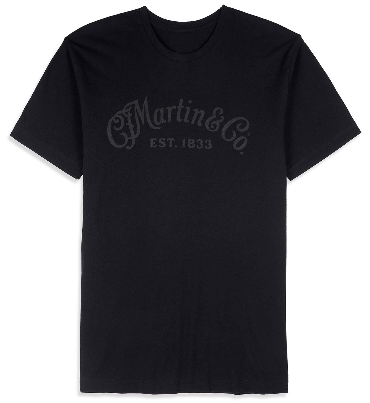 Levně Martin Men's Tee Tone on Tone Black 3XL