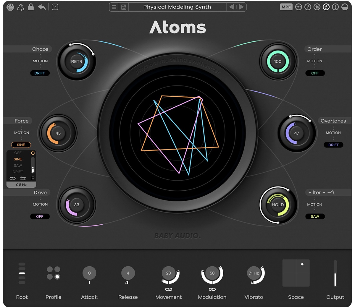 Levně Baby Audio Atoms
