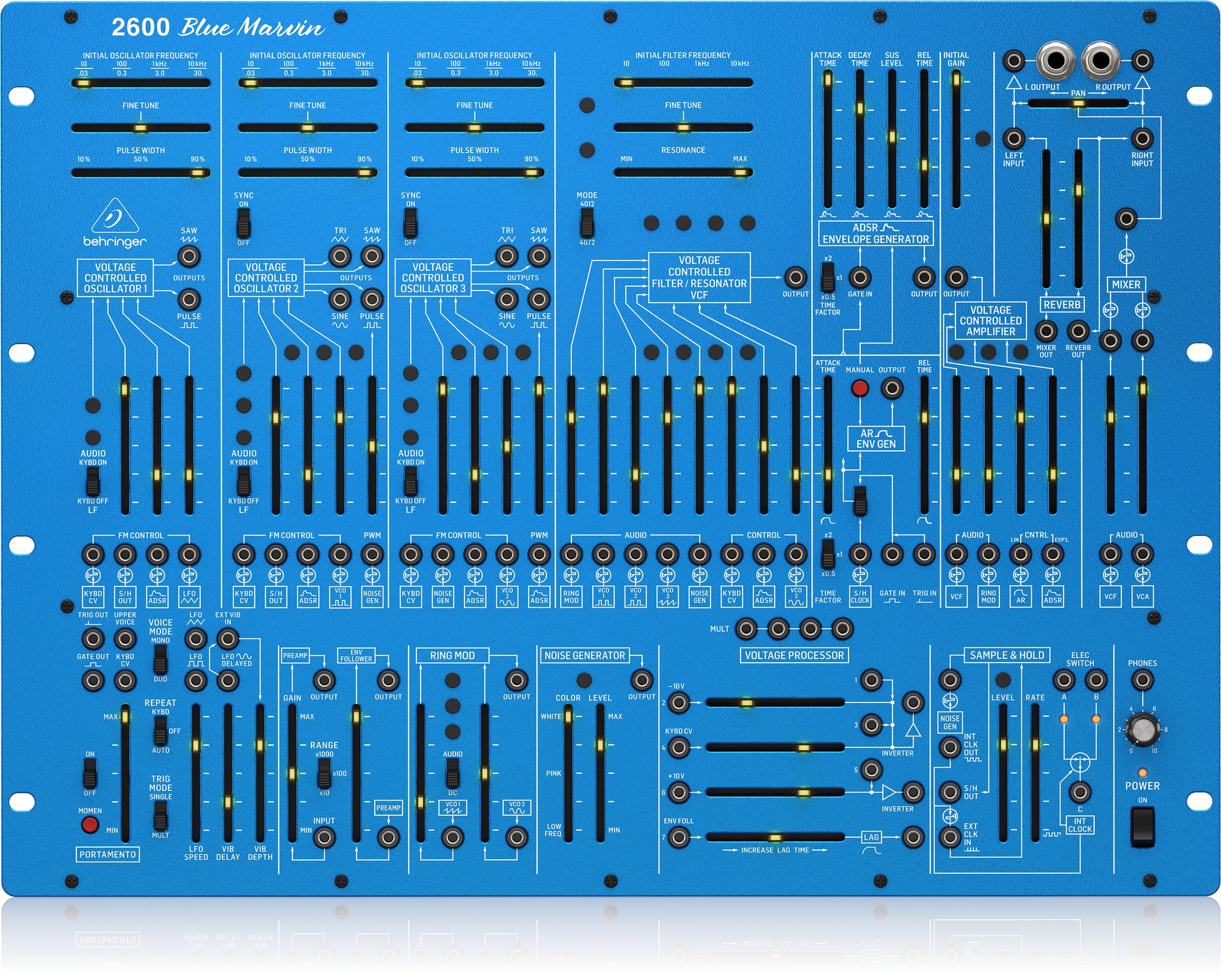 Levně Behringer 2600 BLUE MARVIN