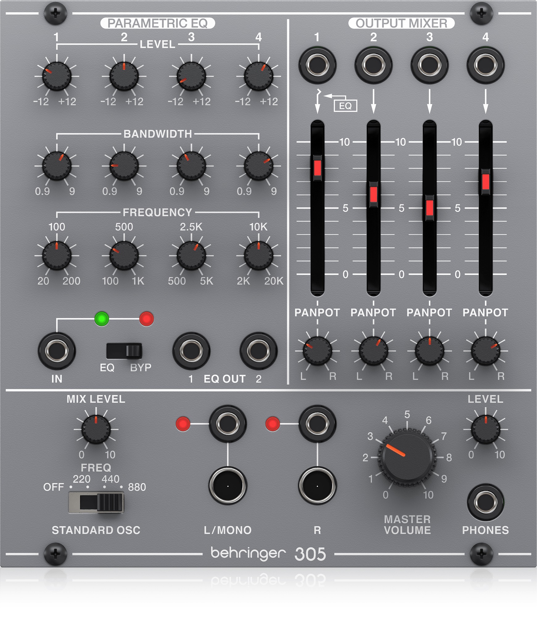 Levně Behringer 305 EQ/MIXER/OUTPUT