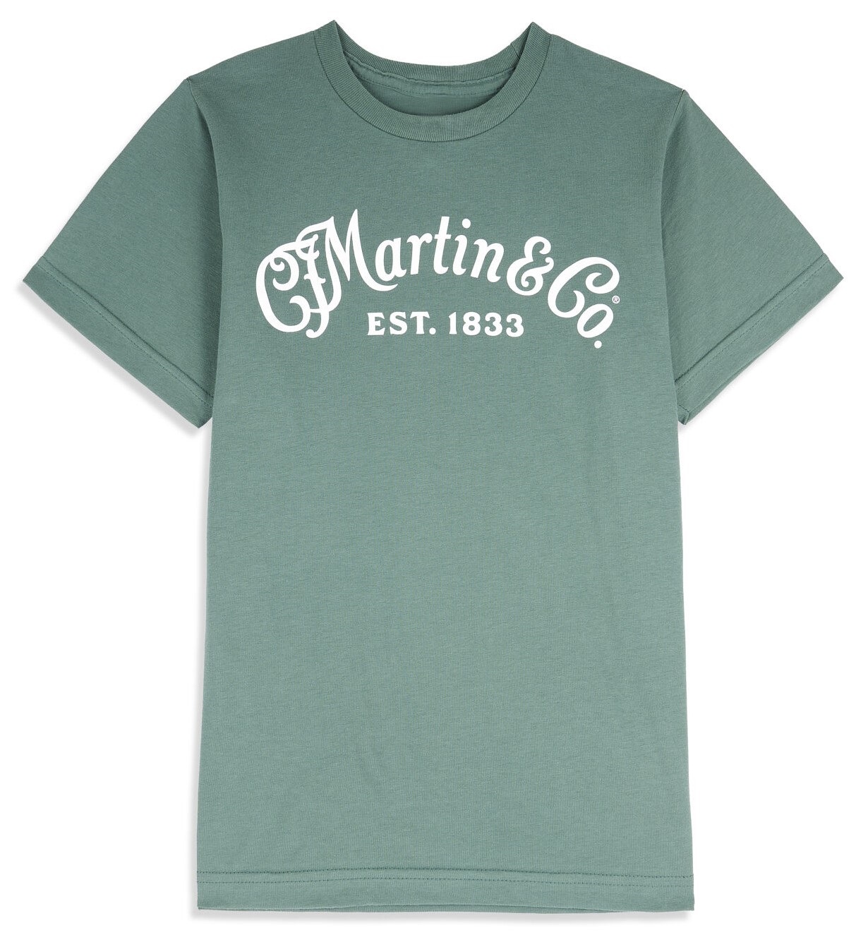 Levně Martin Youth Tee Basil/White Logo M