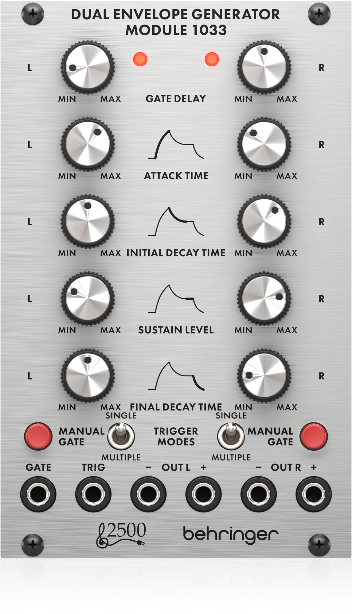 Levně Behringer DUAL ENVELOPE GENERATOR MODULE 1033