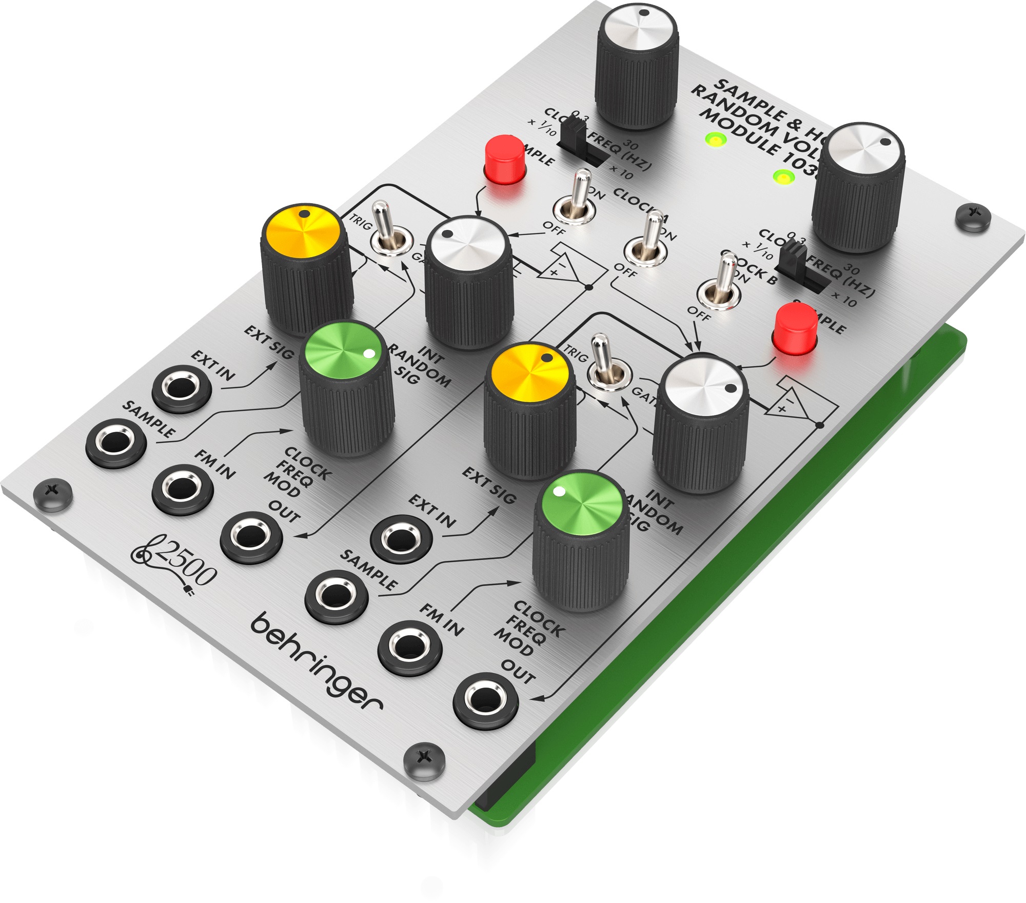 Behringer SAMPLE & HOLD / RANDOM VOLTAGE MODULE 1036 (obrázek 3)