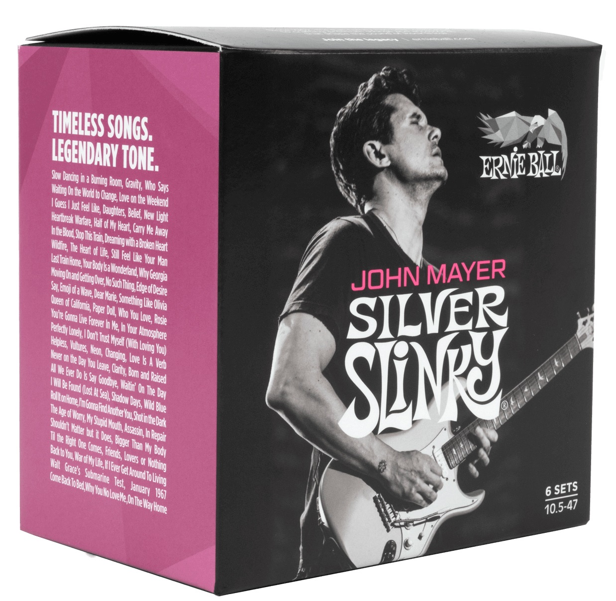 Ernie Ball John Mayer Silver Slinky 6-pack (obrázek 3)