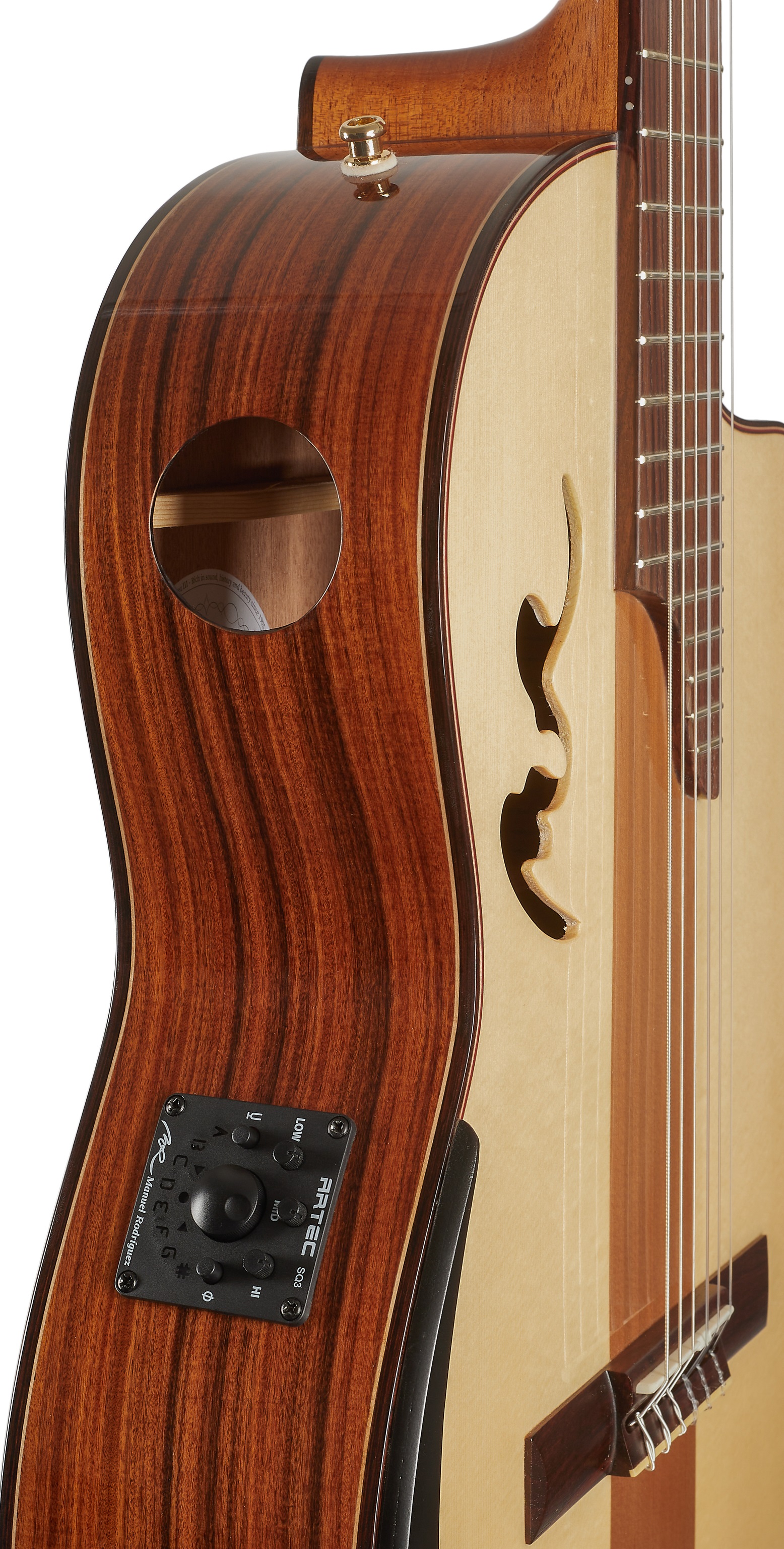 Manuel Rodriguez Café Cortado Cutaway Santos Rosewood (obrázek 4)