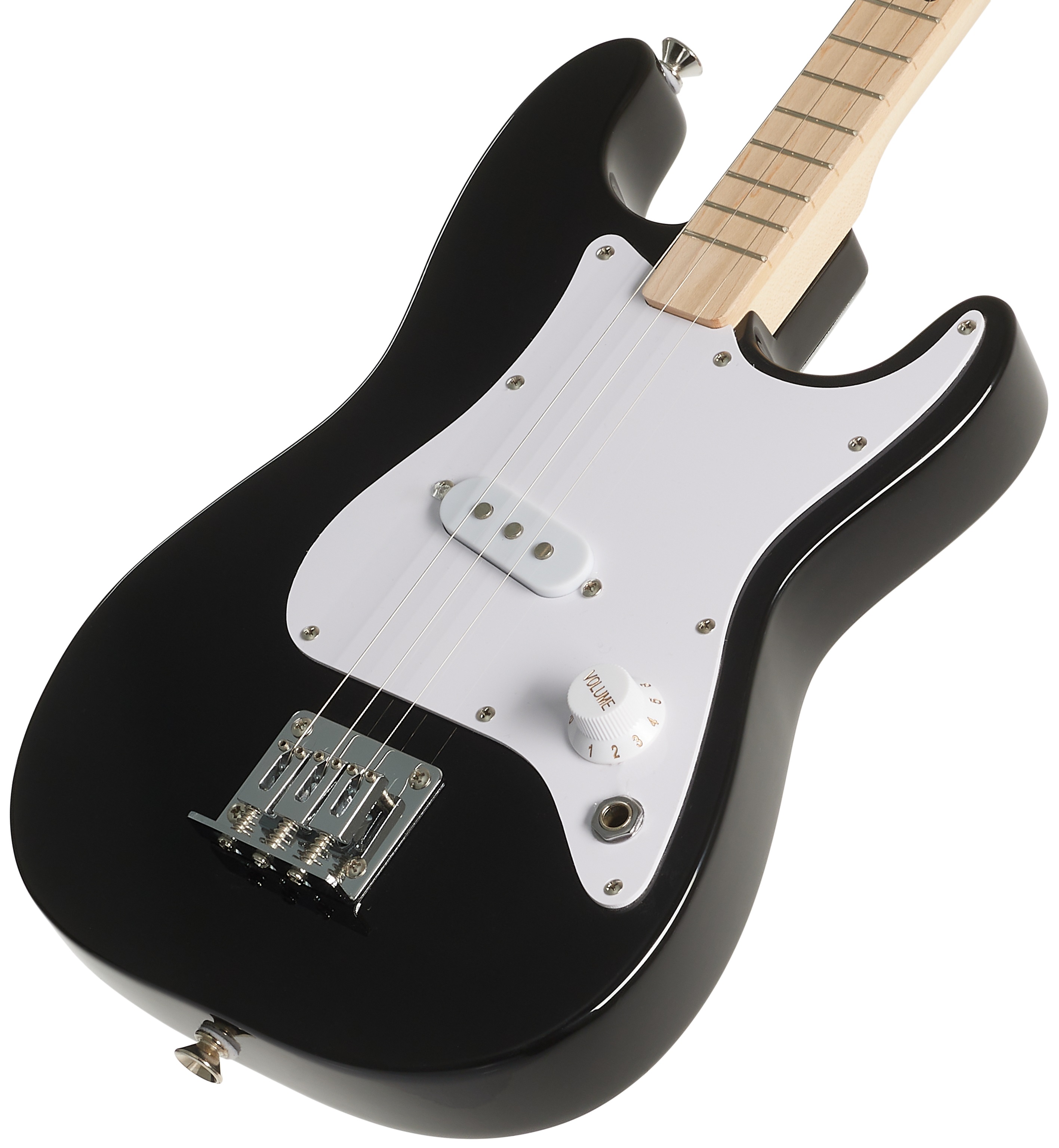 Loog x Fender Stratocaster Black (obrázek 3)
