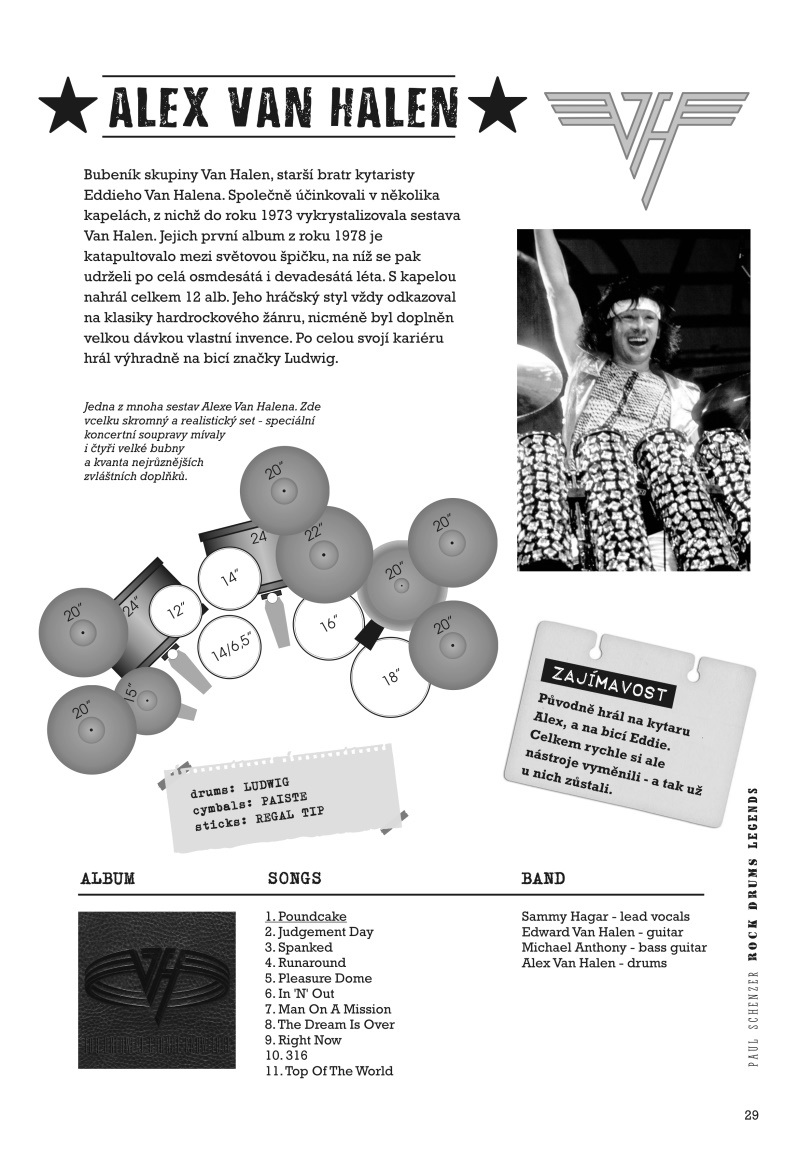KN Paul Schenzer - ROCK DRUMS LEGENDS (obrázek 4)