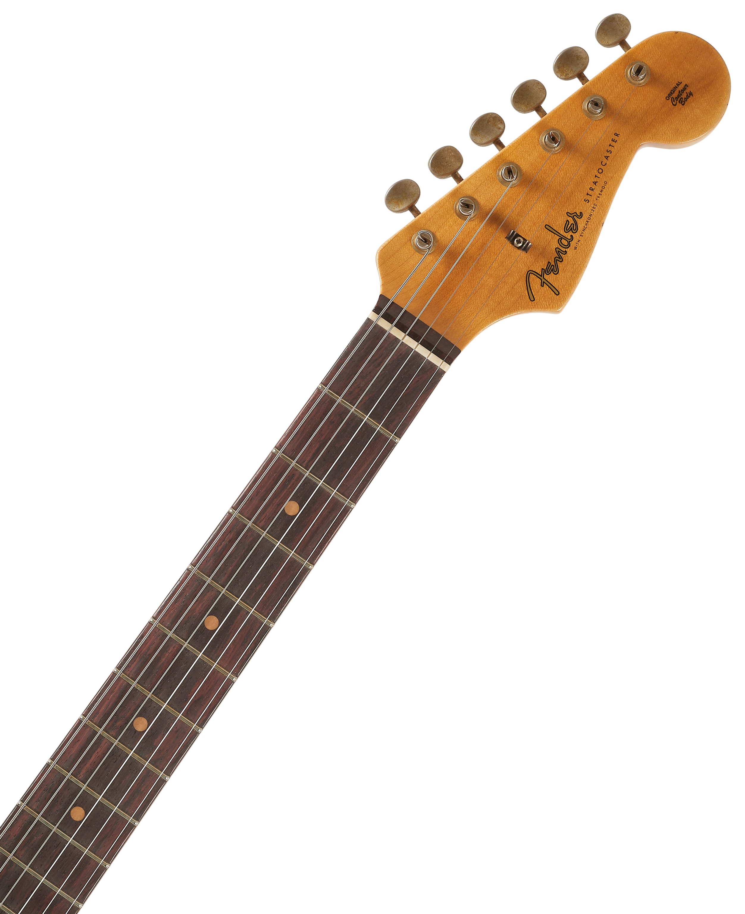 Fender Custom Shop 59 Stratocaster JRN Relic Super Faded Aged Chocolat (obrázek 4)