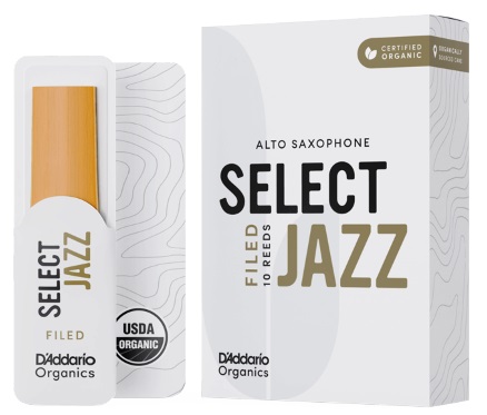 Levně D'Addario Organic Select Jazz Filed Alto Saxophone 2 Hard