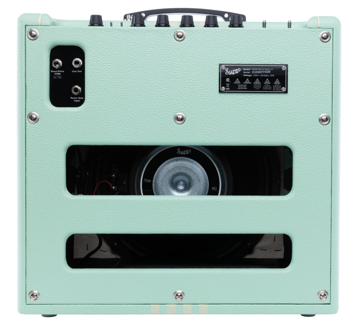 Supro Delta King 12 Seafoam Green (obrázek 5)