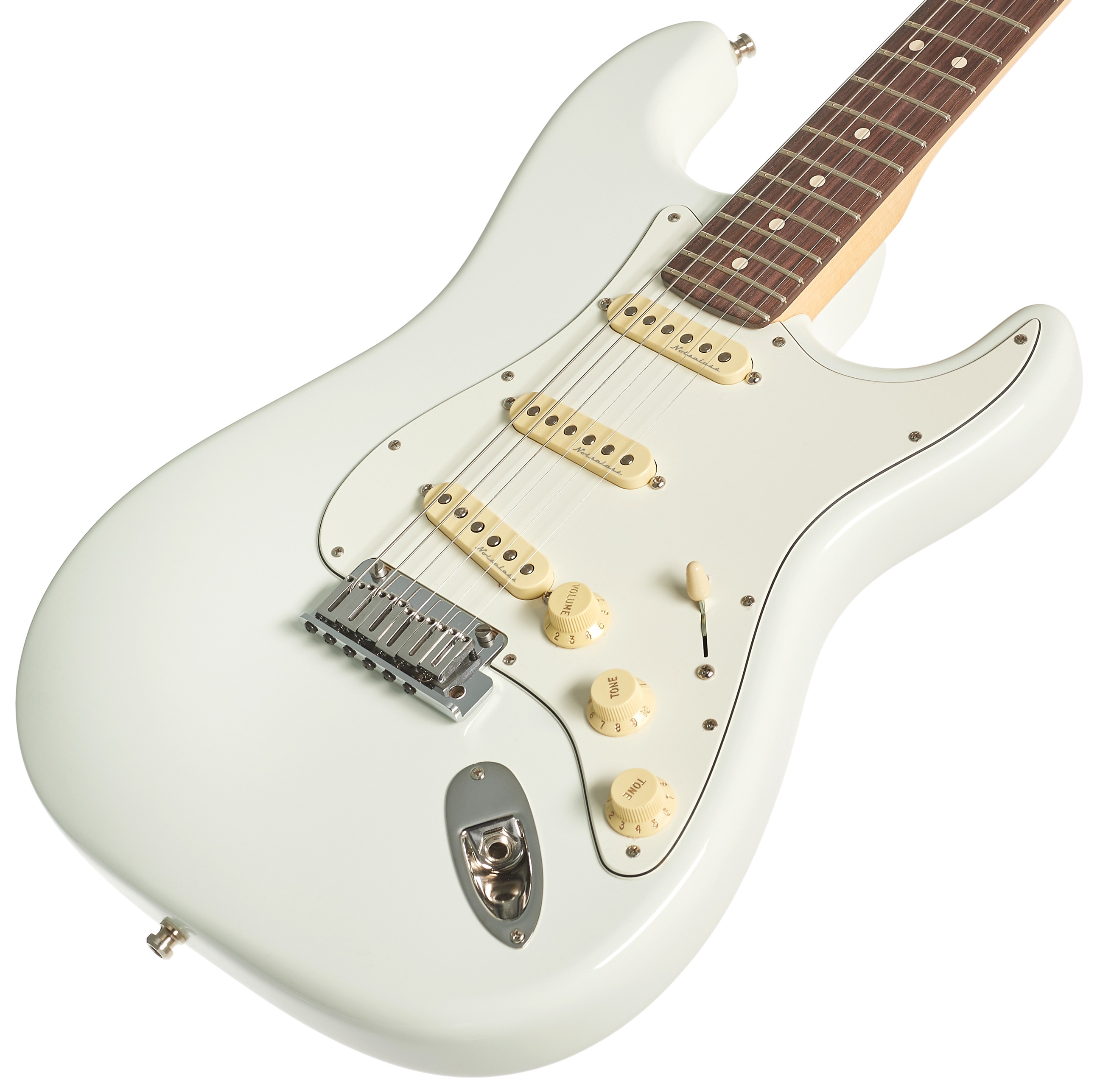 Fender Custom Shop Jeff Beck Signature Stratocaster RW Olympic White (obrázek 3)