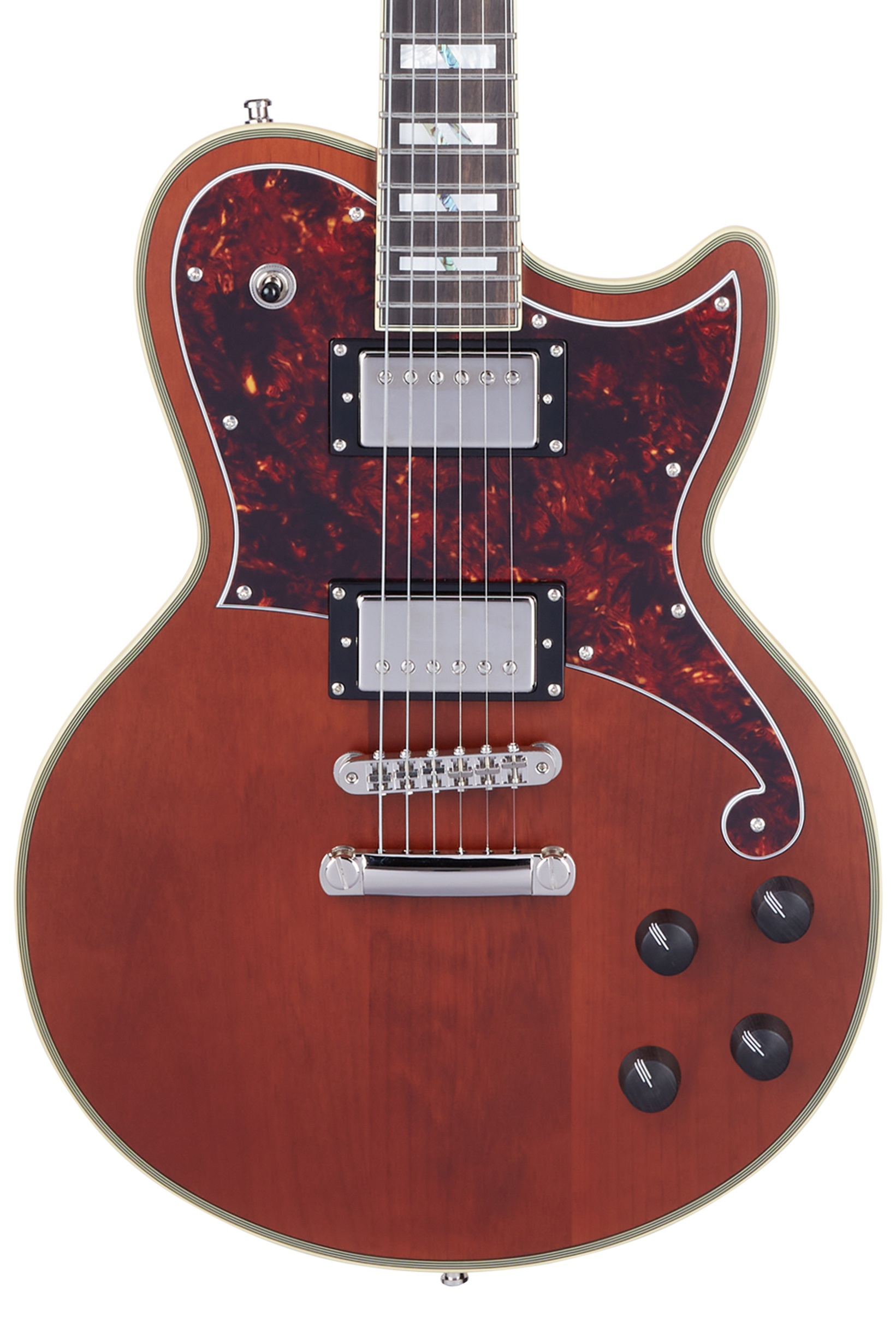D'Angelico Deluxe Atlantic Matte Walnut (obrázek 3)