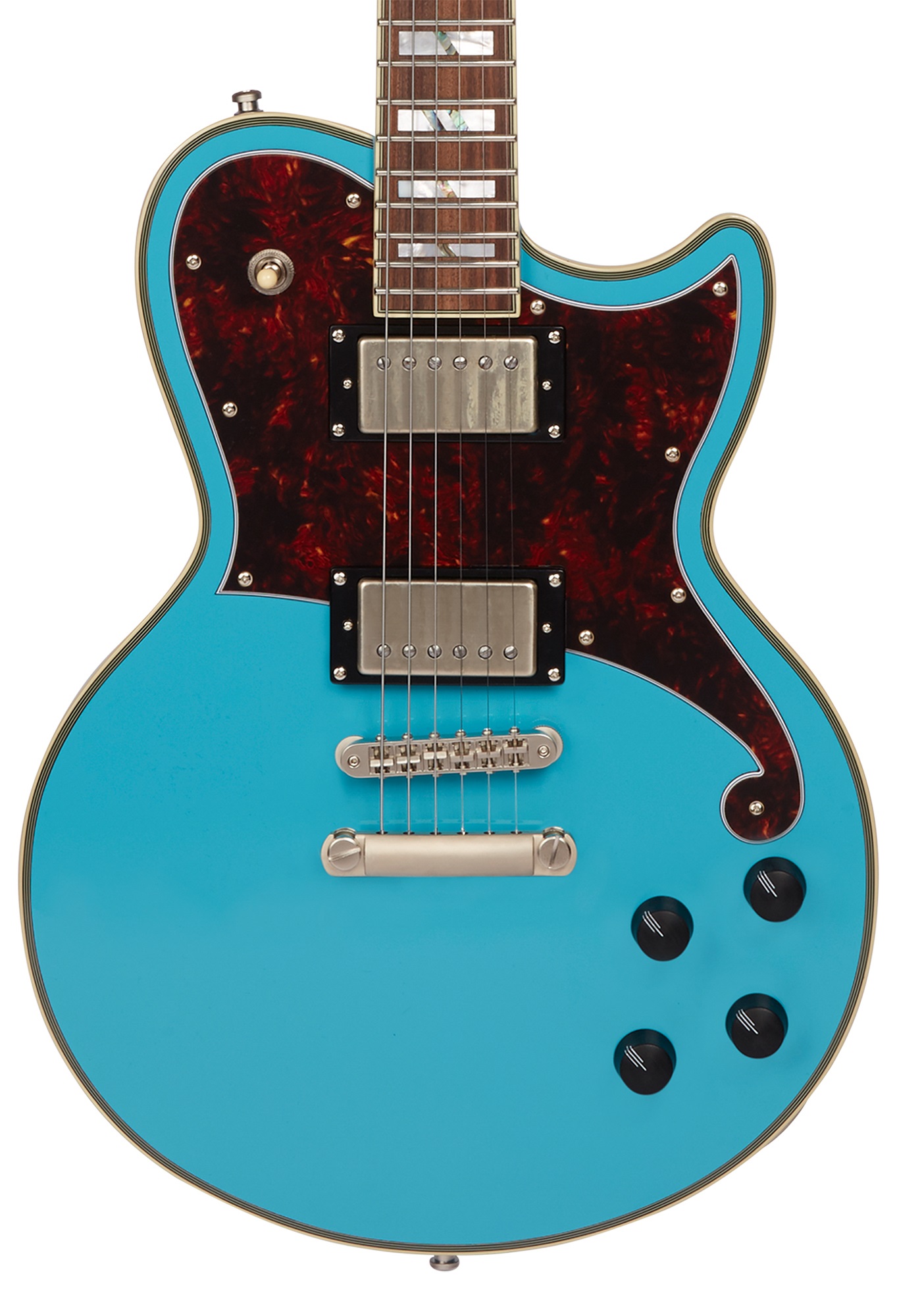 D'Angelico Deluxe Brandon Niederauer Atlantic Sonic Blue (obrázek 3)