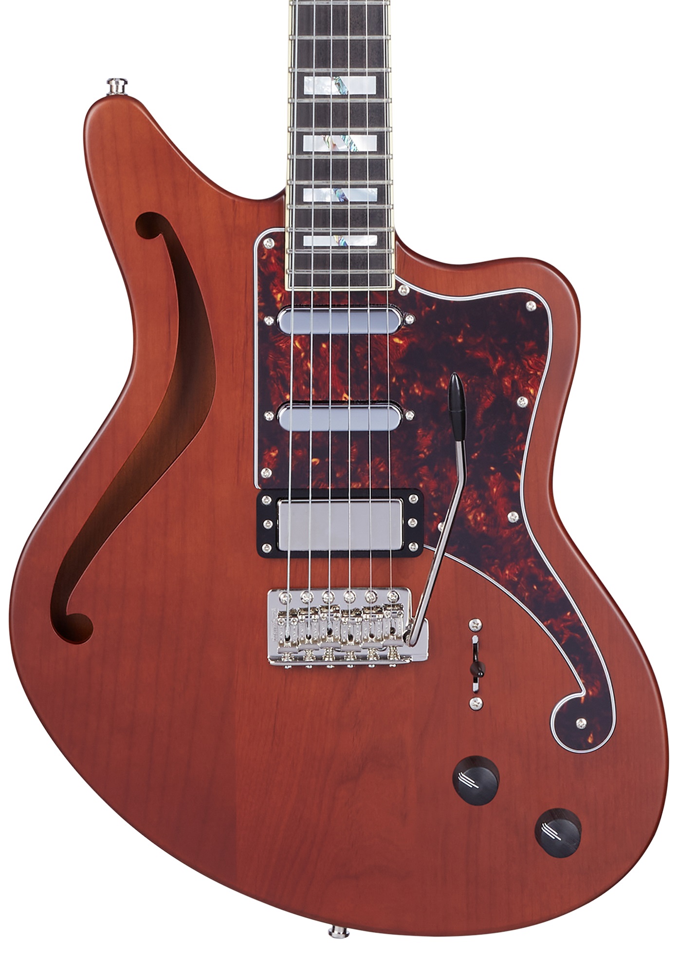 D'Angelico Deluxe Bedford SH Matte Walnut (obrázek 3)