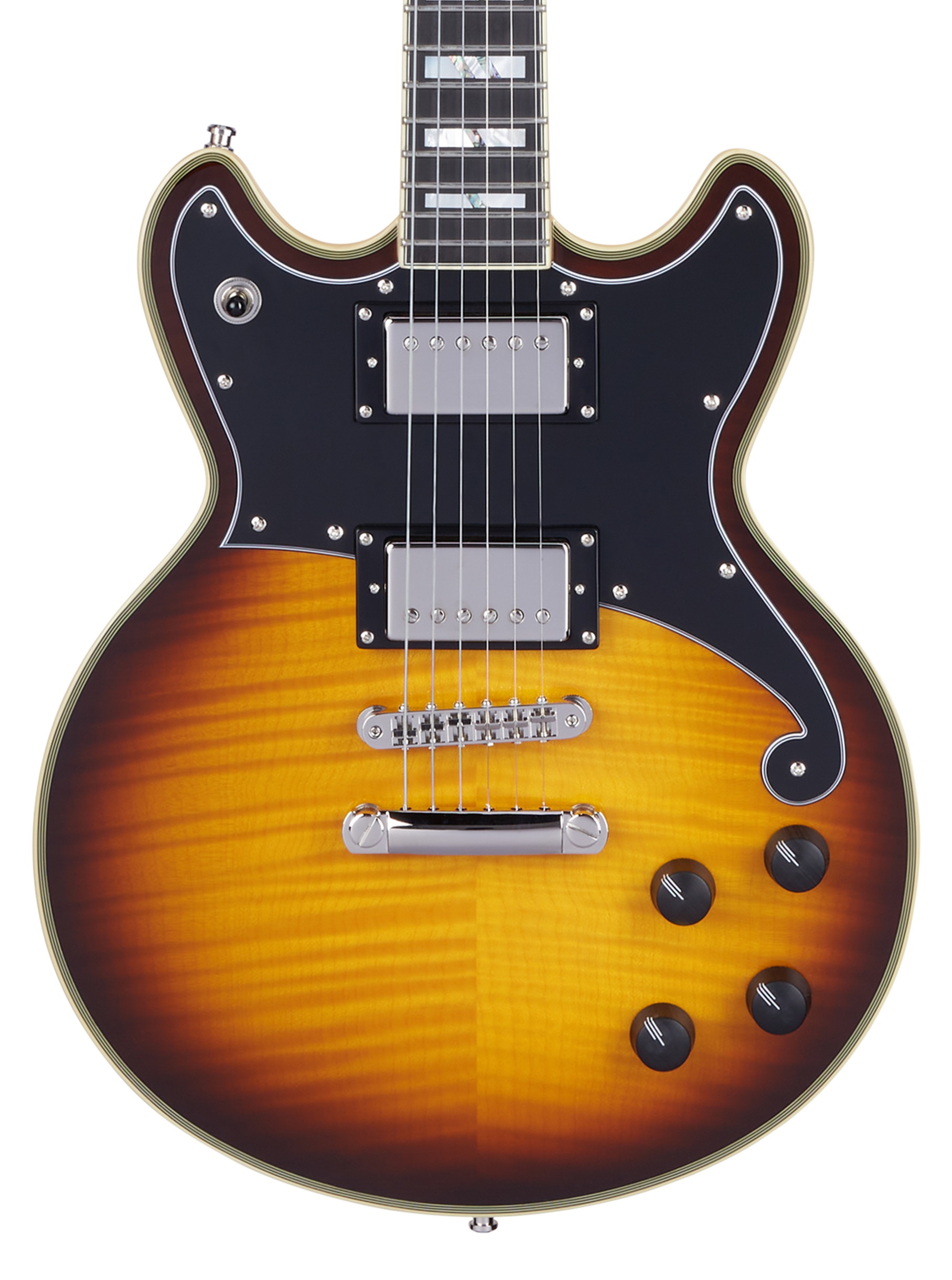 D'Angelico Deluxe Brighton Vintage Sunburst (obrázek 3)
