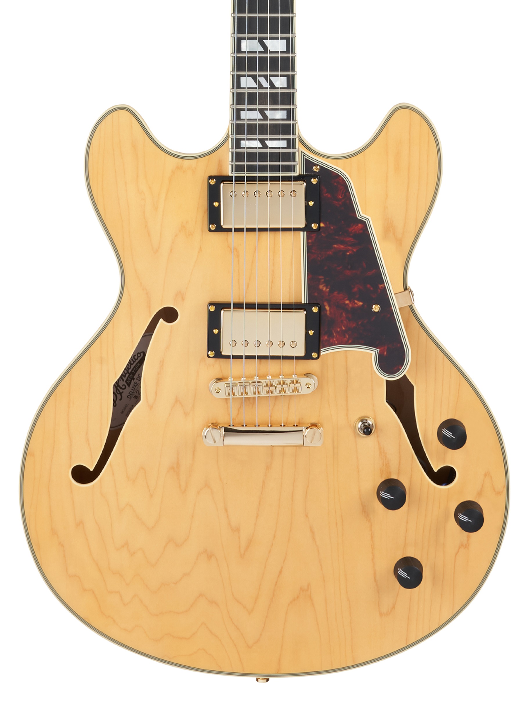 D'Angelico Deluxe DC Satin Honey (obrázek 3)