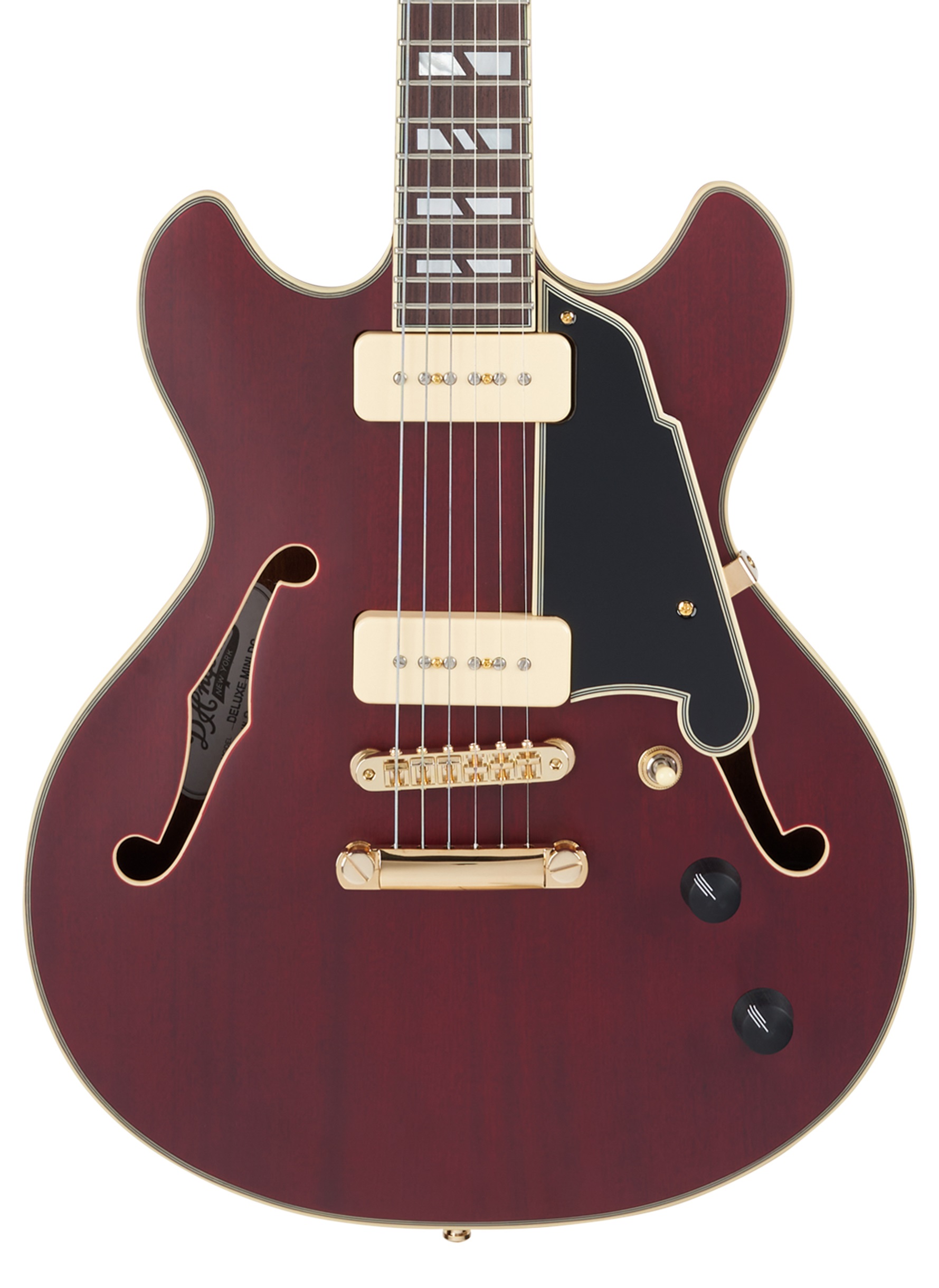D'Angelico Deluxe Mini DC Trans Wine (obrázek 3)
