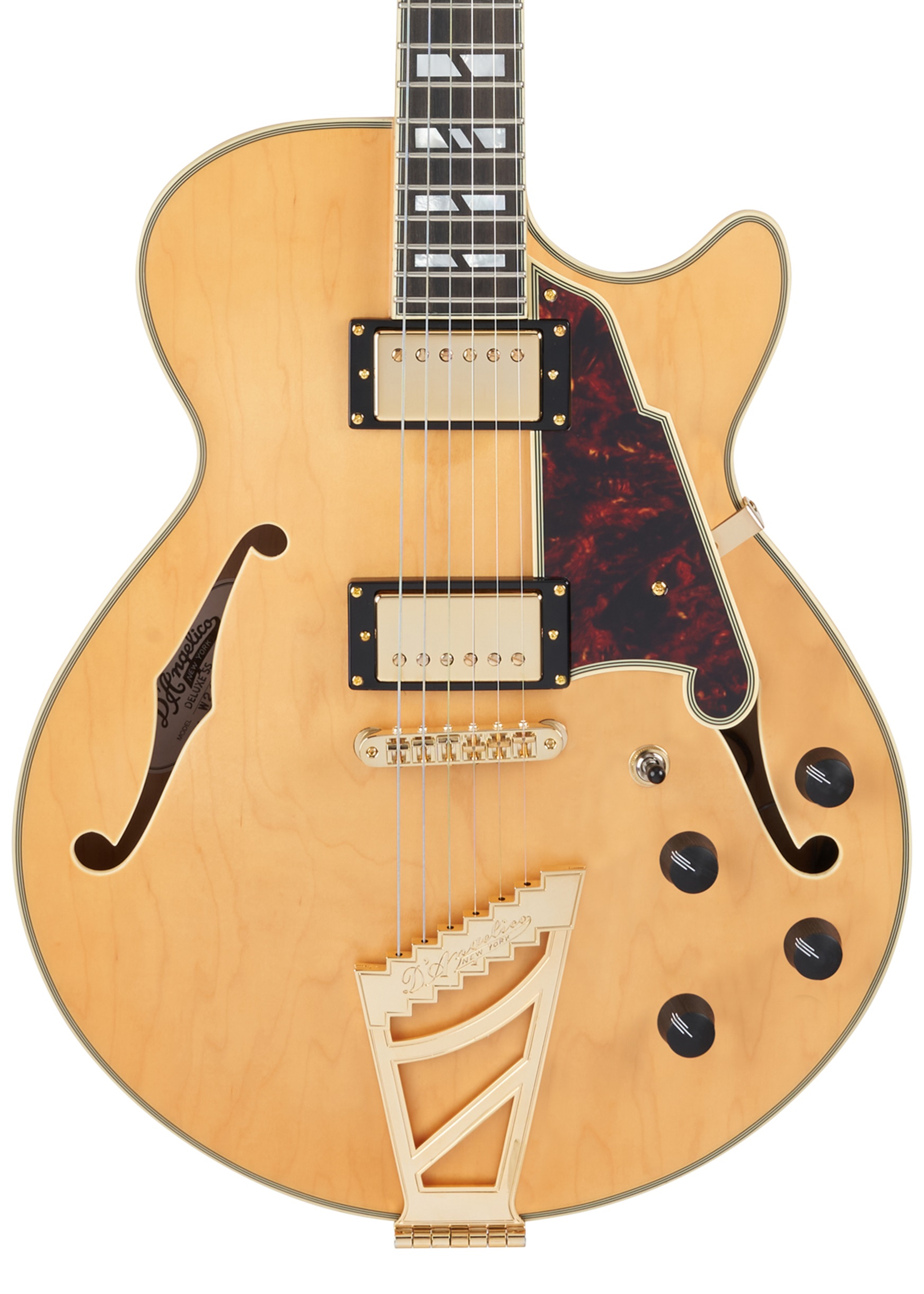 D'Angelico Deluxe SS Satin Honey (obrázek 3)