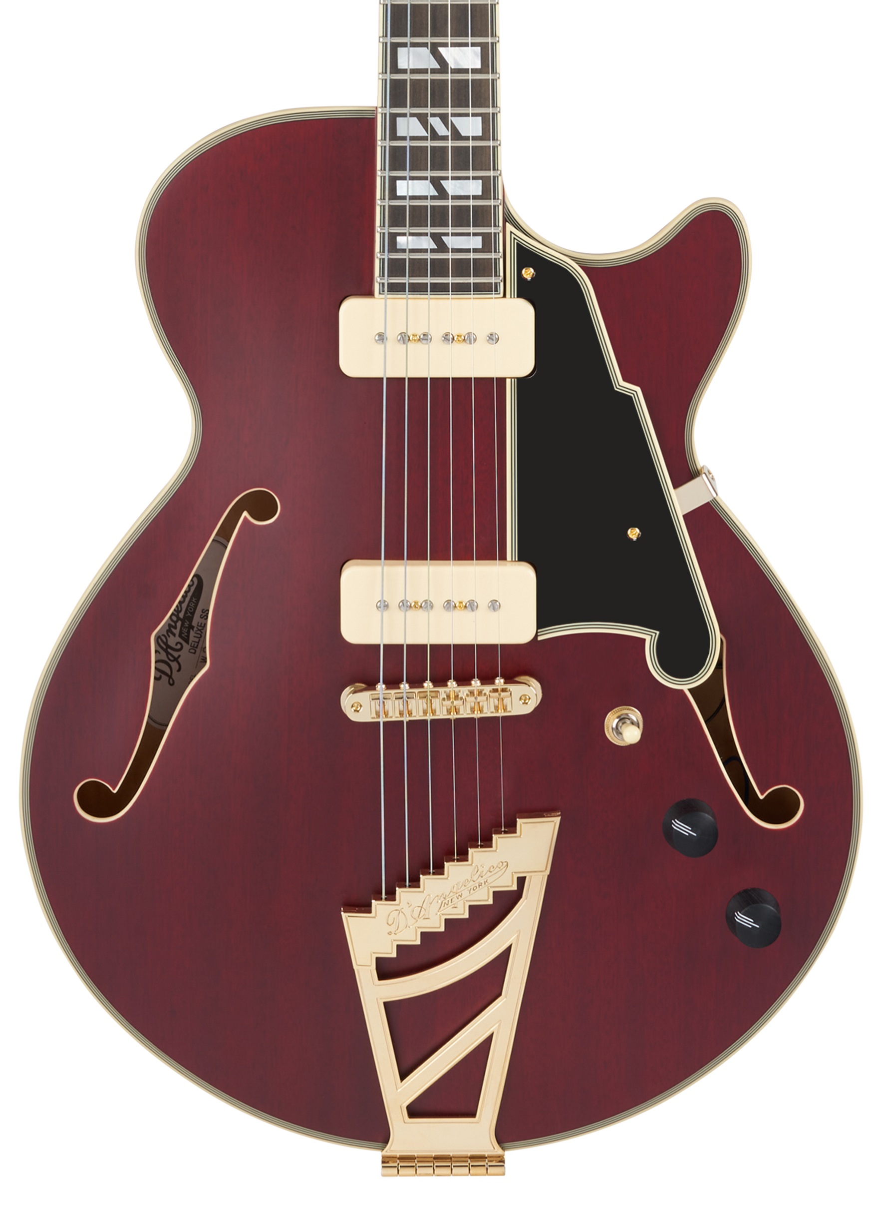 D'Angelico Deluxe SS Trans Wine (obrázek 3)