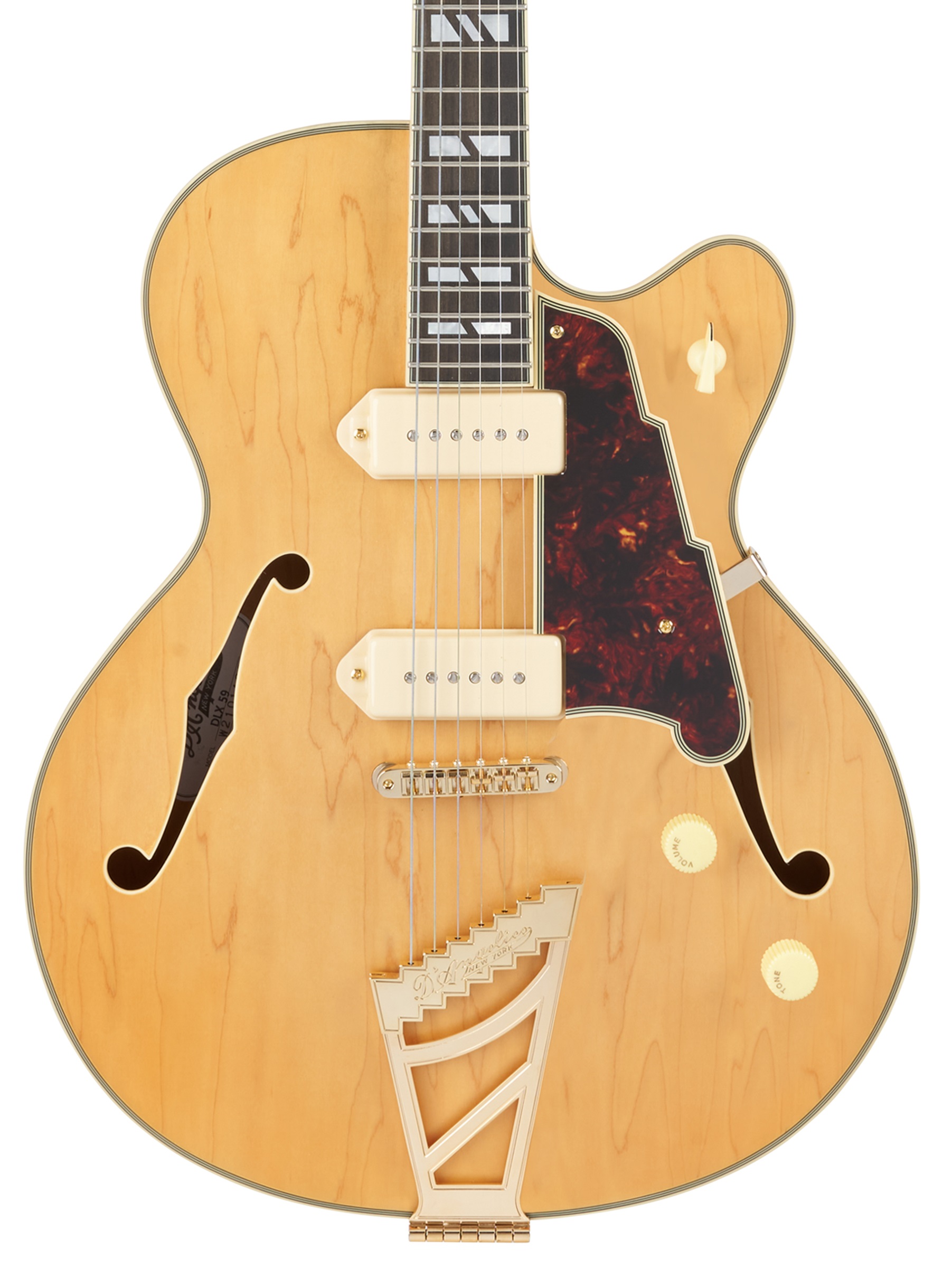 D'Angelico Deluxe 59 Satin Honey (obrázek 3)